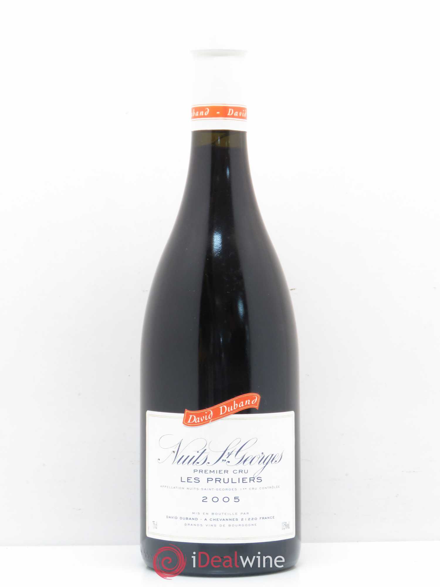 Nuits-Saint-Georges 1er Cru Les Pruliers David Duband (Domaine) 2005 - Lot de 1 bouteille - 0
