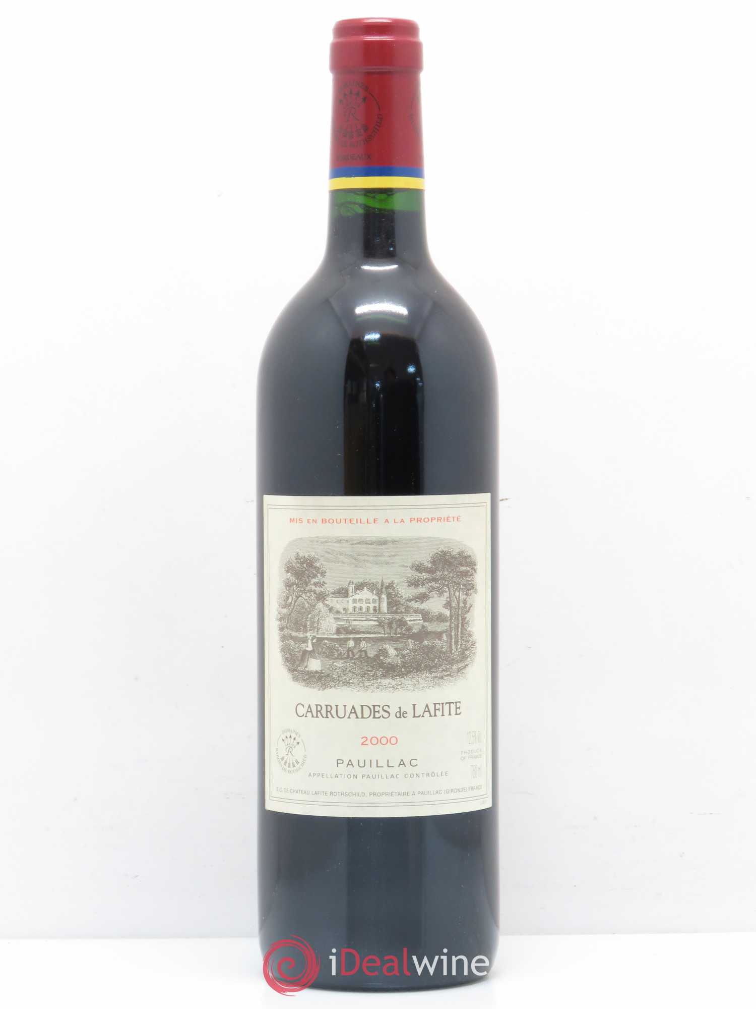 Carruades de Lafite Rothschild Second Vin 2000 - Lot de 1 bouteille - 0
