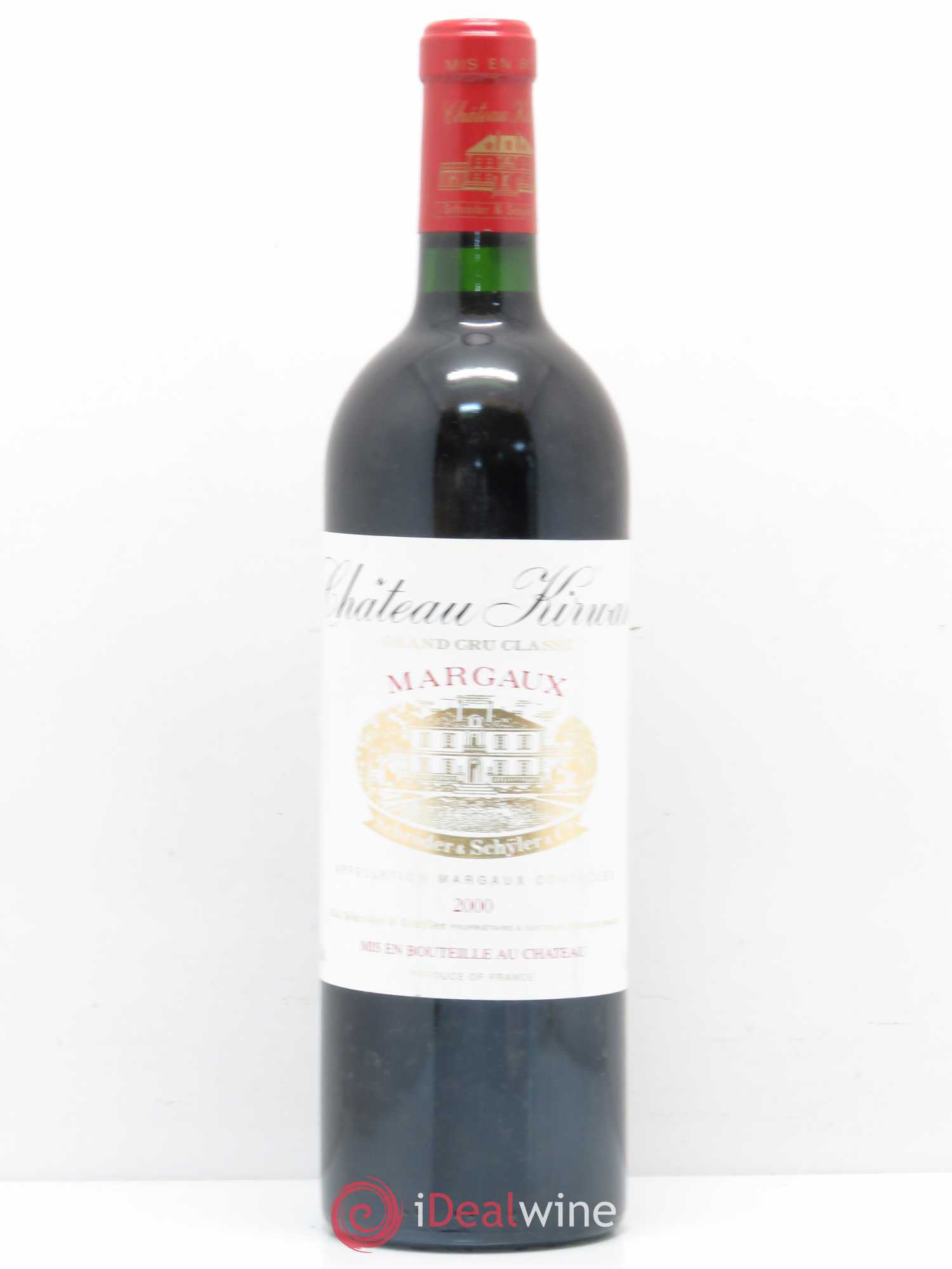 Château Kirwan 3ème Grand Cru Classé 2000 - Lot de 1 bouteille - 0