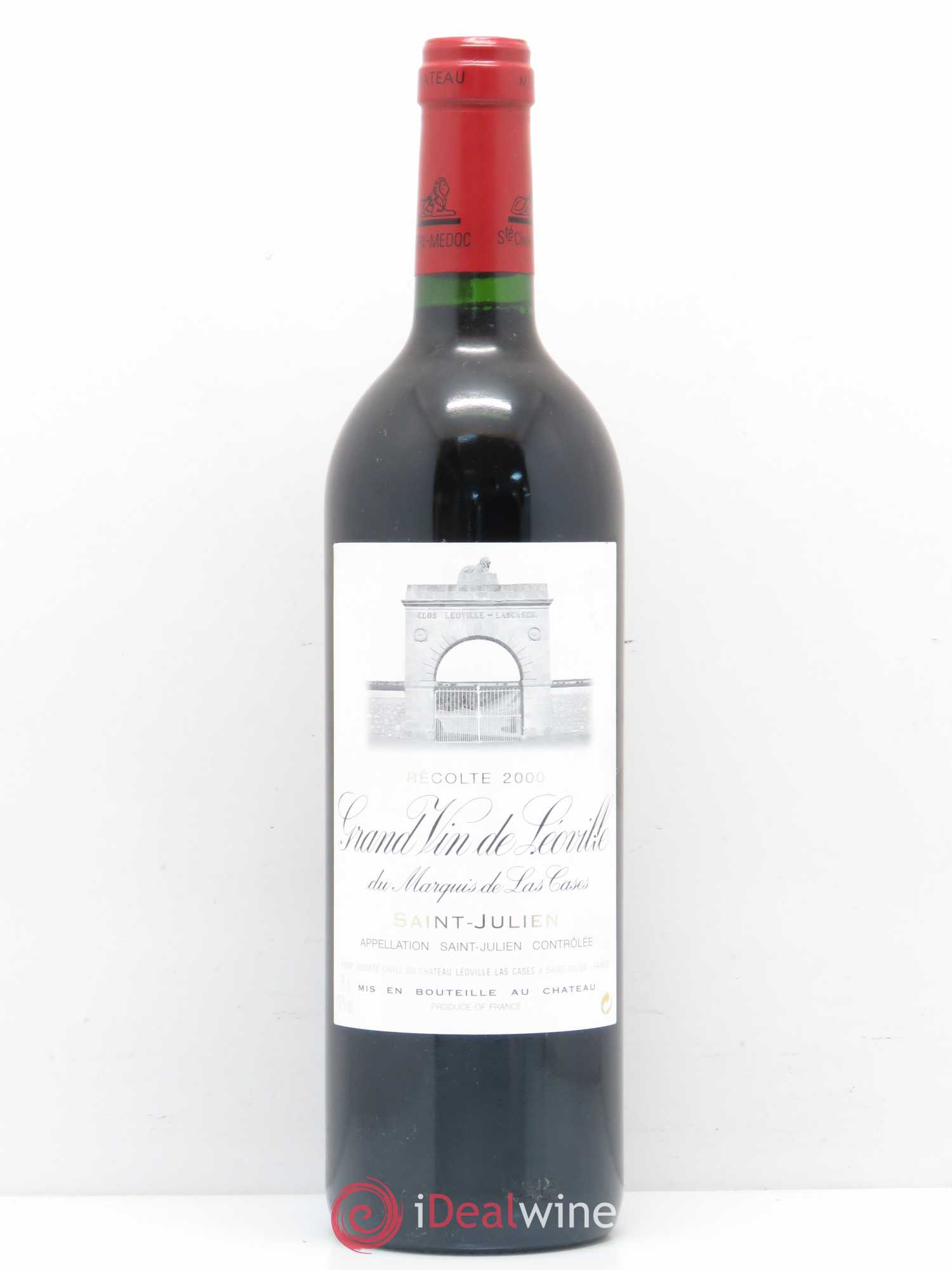 Château Léoville Las Cases 2ème Grand Cru Classé 2000 - Lot de 1 bouteille - 0