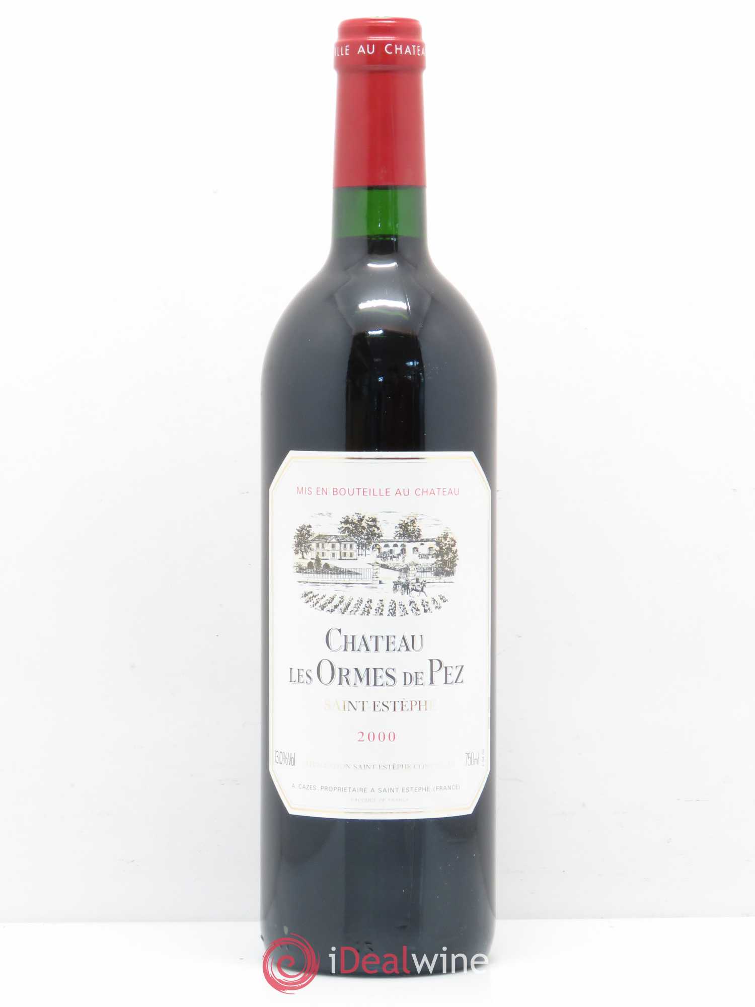 Château les Ormes de Pez 2000 - Lot de 1 bouteille - 0