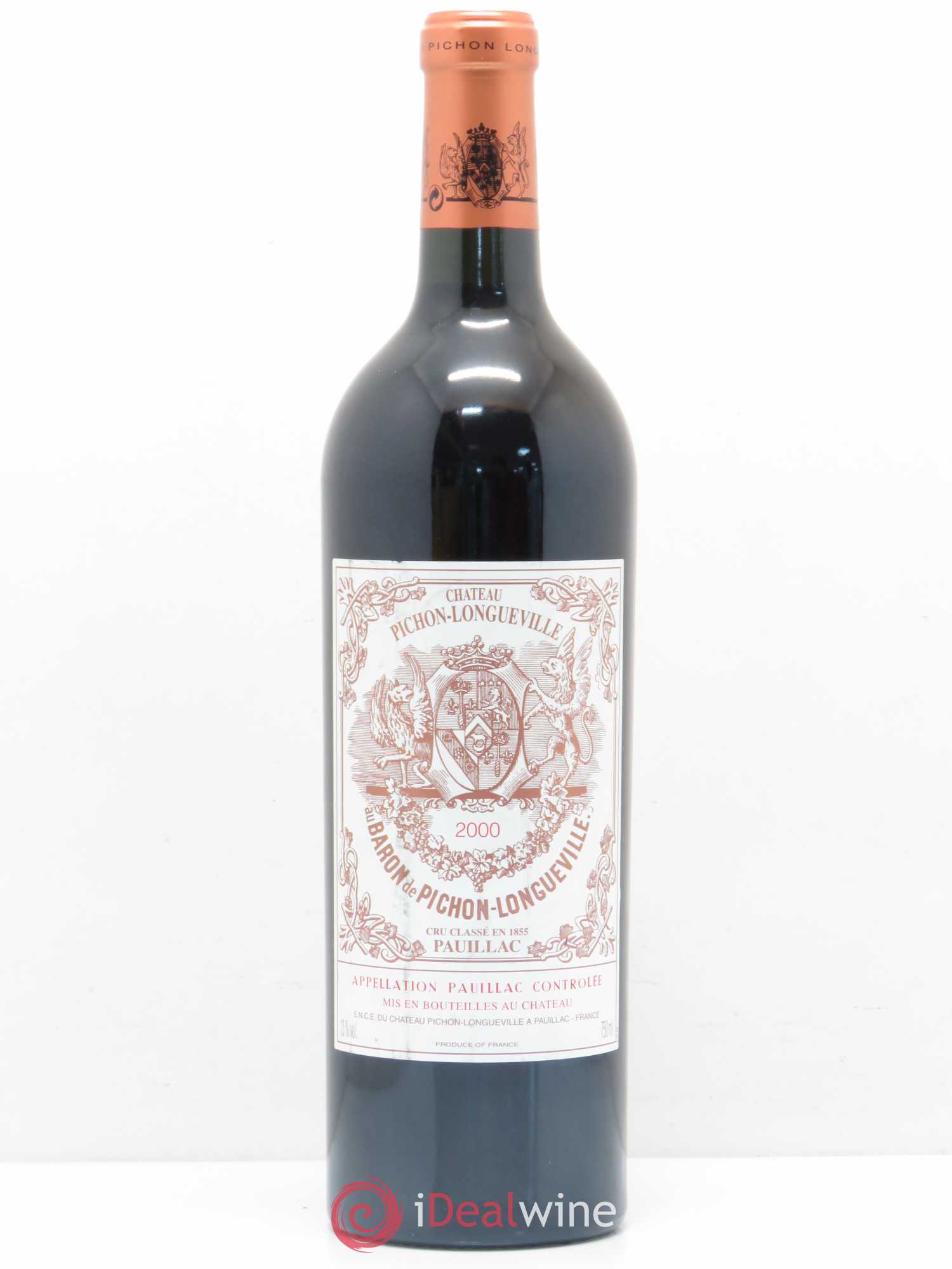 Pichon Longueville Baron 2ème Grand Cru Classé 2000 - Lot de 1 bouteille - 0