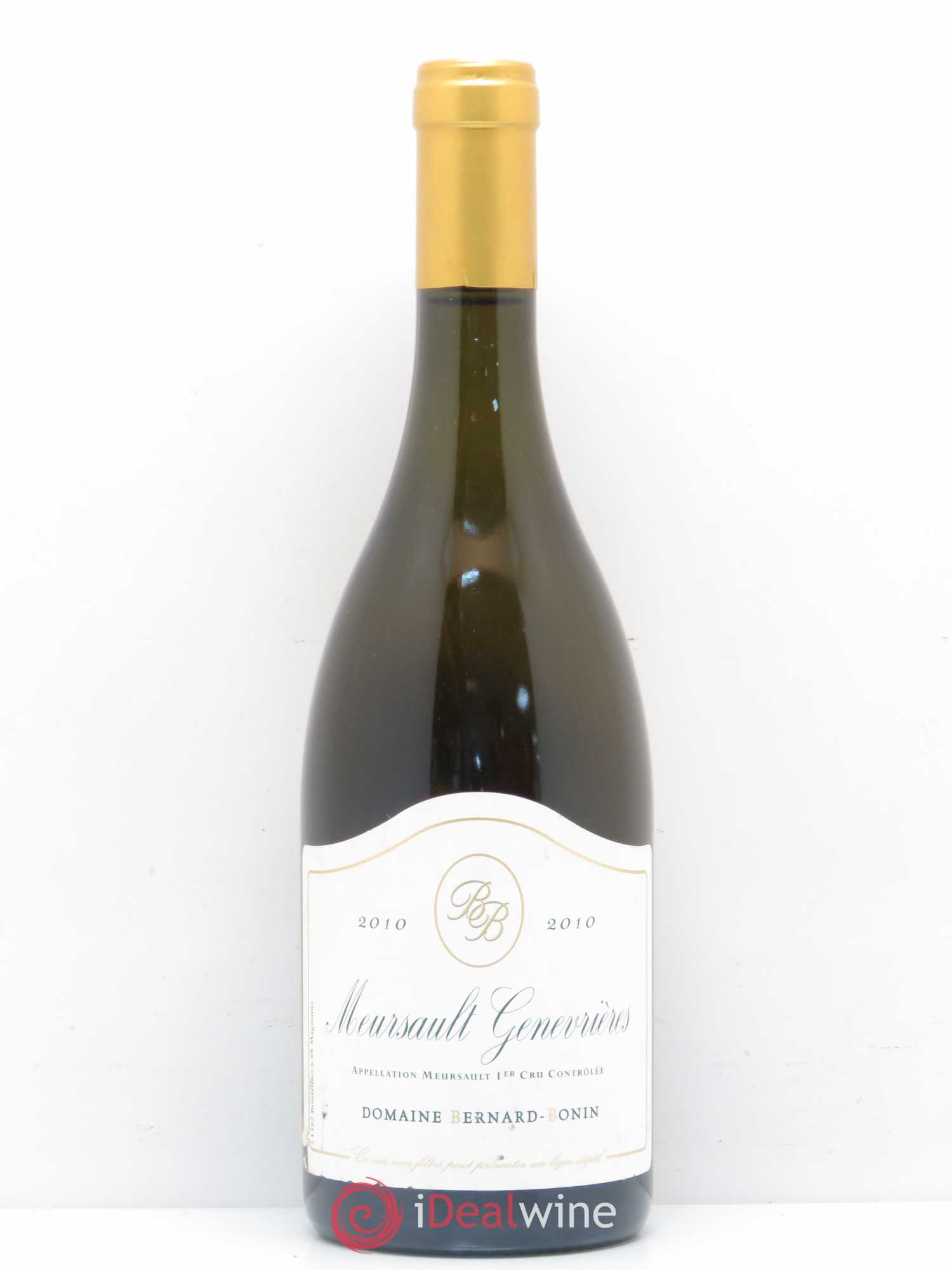 Meursault 1er Cru Genevrieres Bernard Bonin 2010 - Posten von 1 Flasche - 0