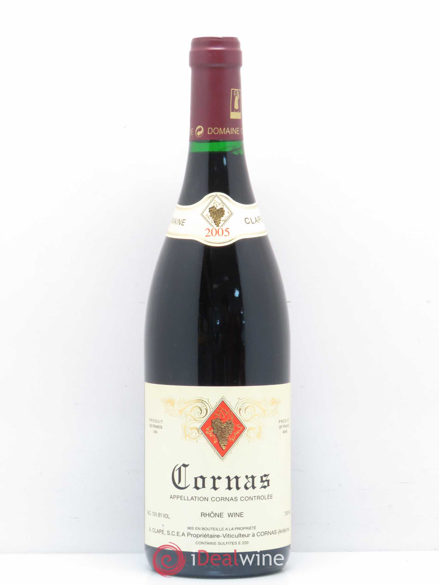 Cornas Auguste Clape 2005 - Lot de 1 bouteille - 0