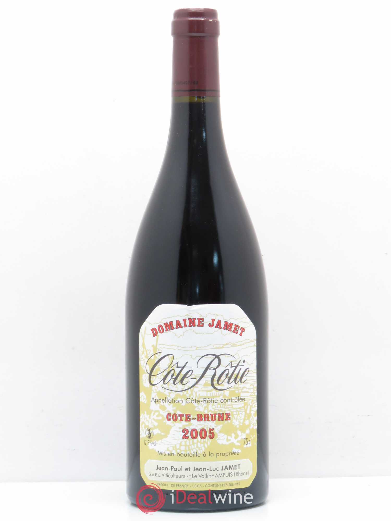 Côte-Rôtie Côte Brune Jamet (Domaine) 2005 - Lot de 1 bouteille - 0