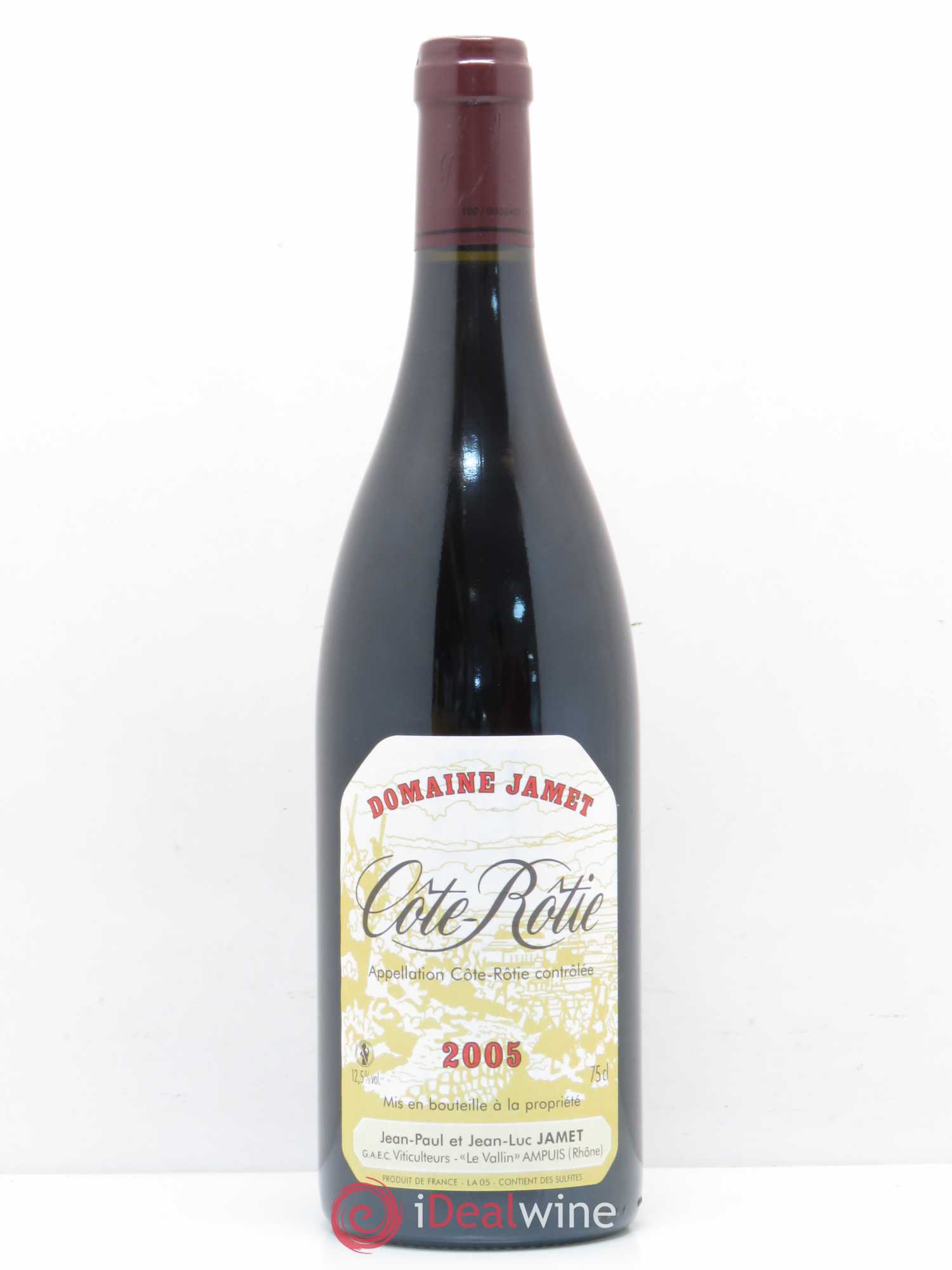 Côte-Rôtie Jamet (Domaine) 2005 - Lot de 1 bouteille - 0