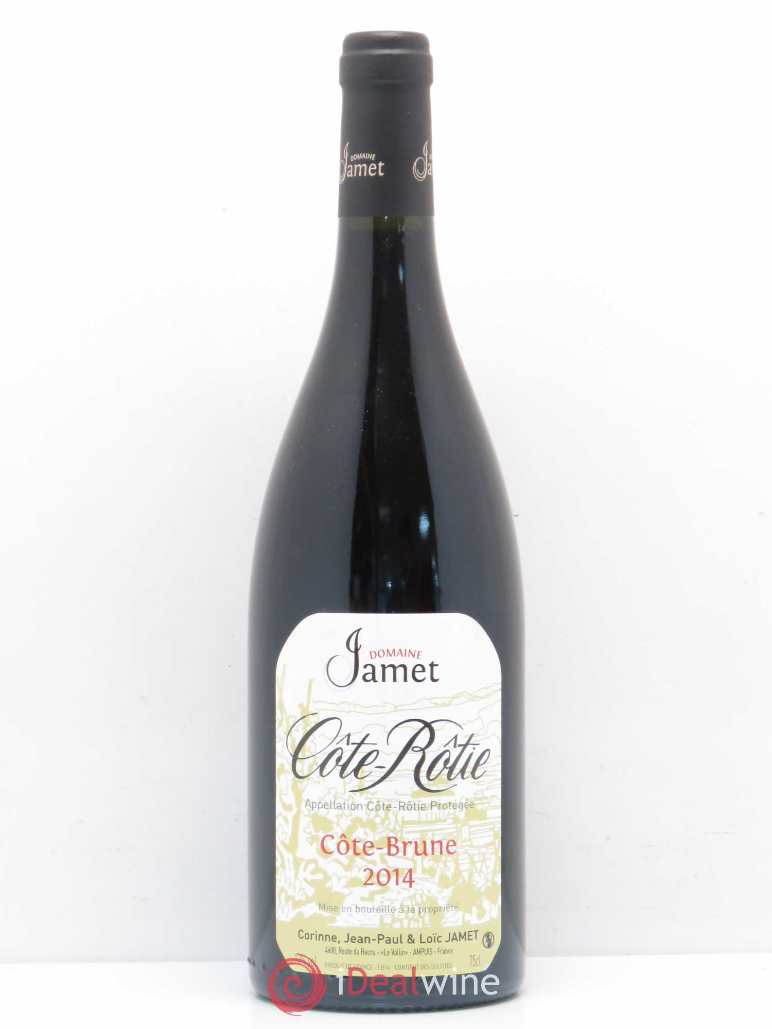 Côte-Rôtie Côte Brune Jamet (Domaine) 2014 - Lot de 1 bouteille - 0