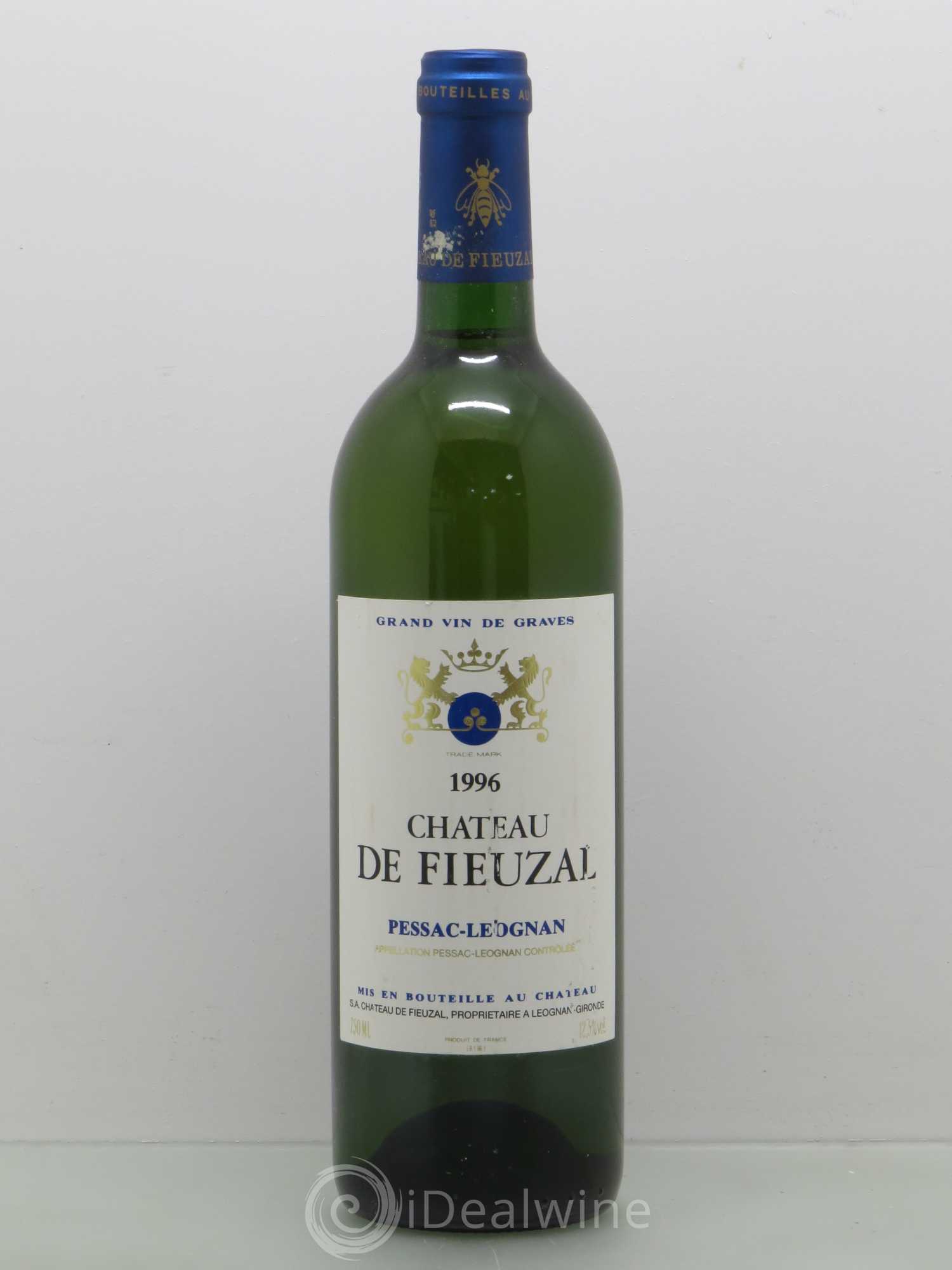 Château de Fieuzal 1996 - Lot de 1 bouteille - 0