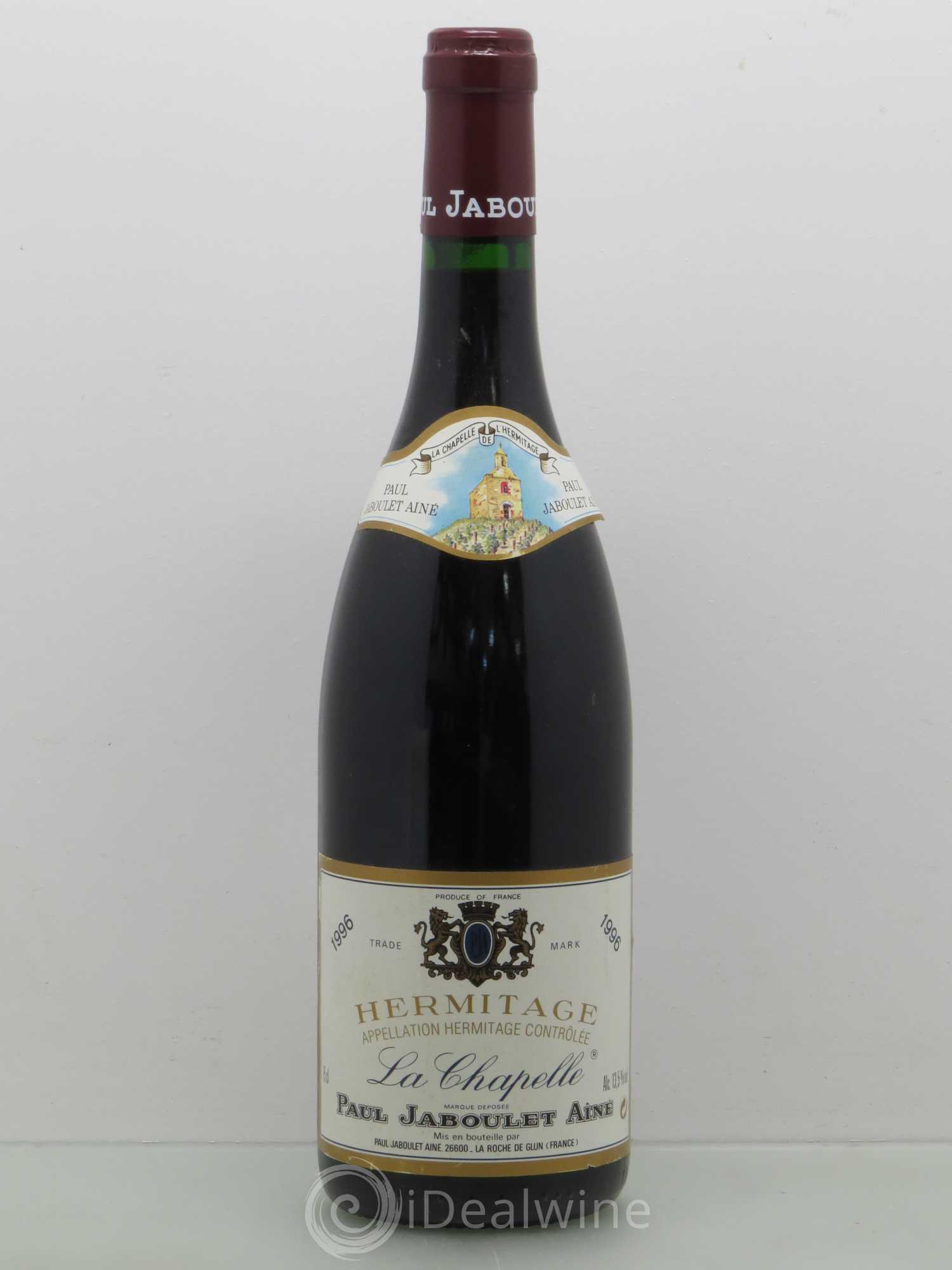 Hermitage La Chapelle Paul Jaboulet Ainé 1996 - Lot de 1 bouteille - 0