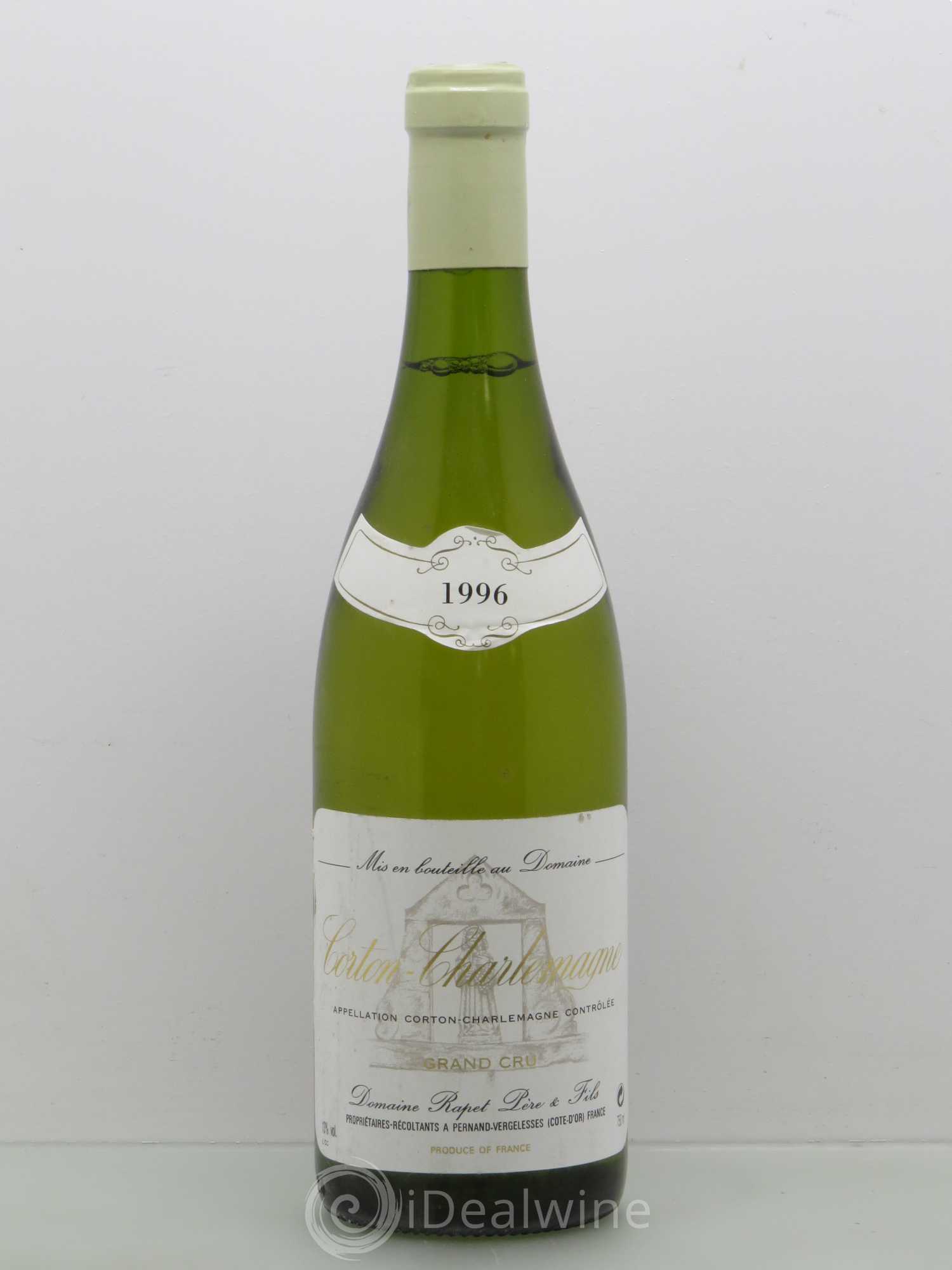 Corton-Charlemagne Grand Cru Rapet Père & Fils 1996 - Lot de 1 bouteille - 0