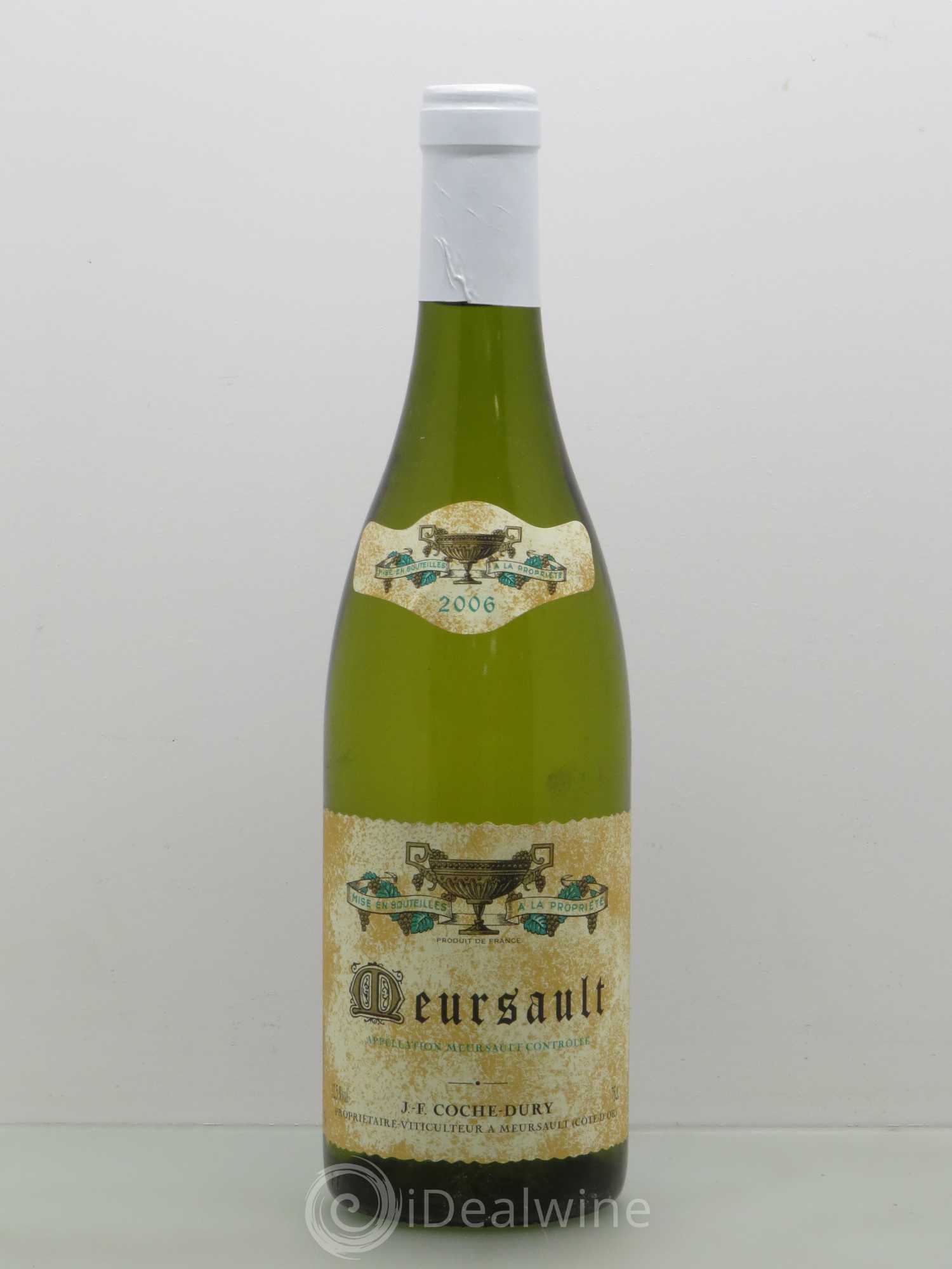 Meursault Coche Dury (Domaine) 2006 - Lot de 1 bouteille - 0