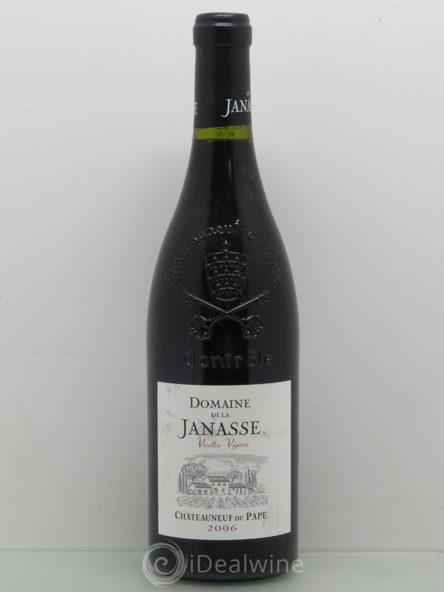 Châteauneuf-du-Pape Cuvée Vieilles Vignes La Janasse (Domaine de) 2006 - Lot de 1 bouteille - 0