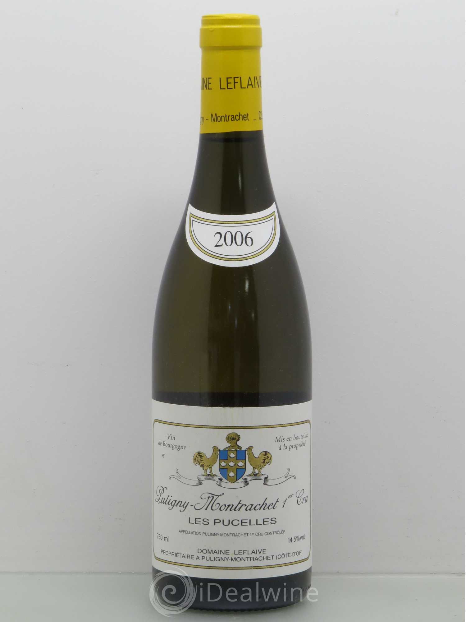 Puligny-Montrachet 1er Cru Les Pucelles Leflaive (Domaine) 2006 - Lot de 1 bouteille - 0