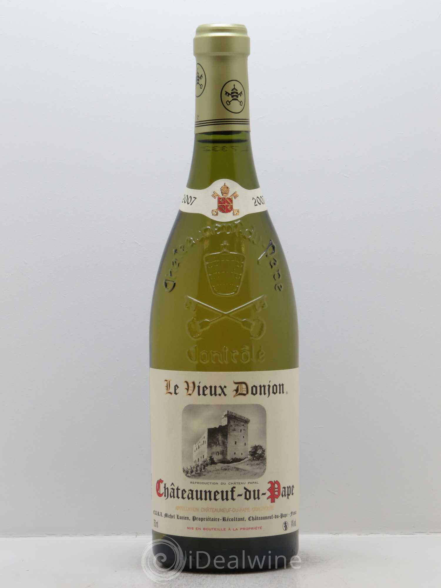 Châteauneuf-du-Pape Le Vieux Donjon Michel Lucien 2007 - Lot de 1 bouteille - 0