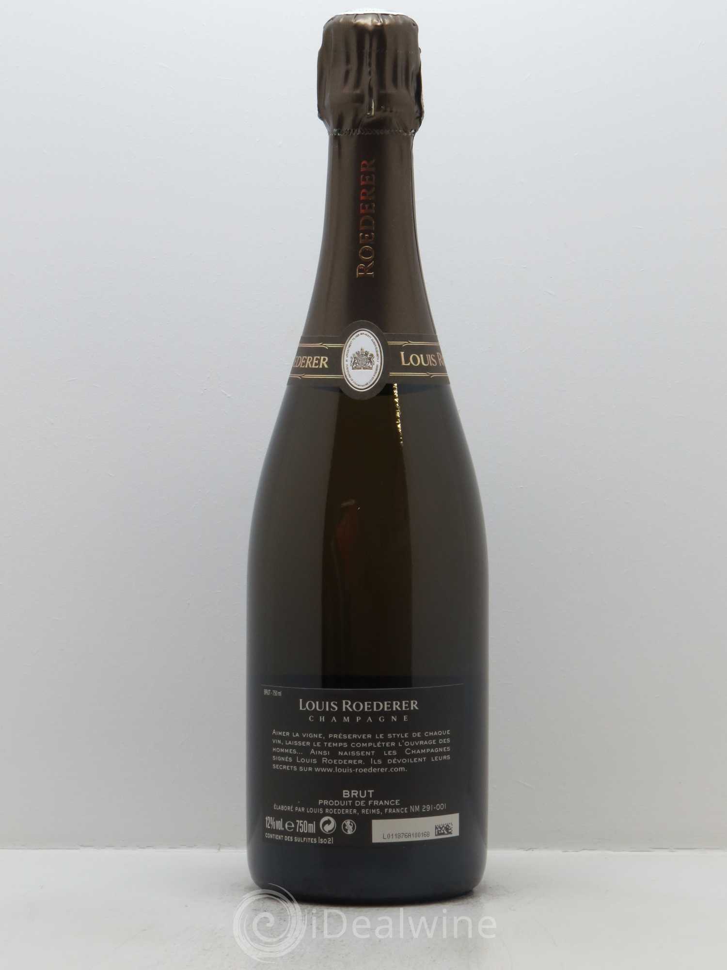 Millésimé Brut Louis Roederer  2009 - Posten von 1 Flasche - 1