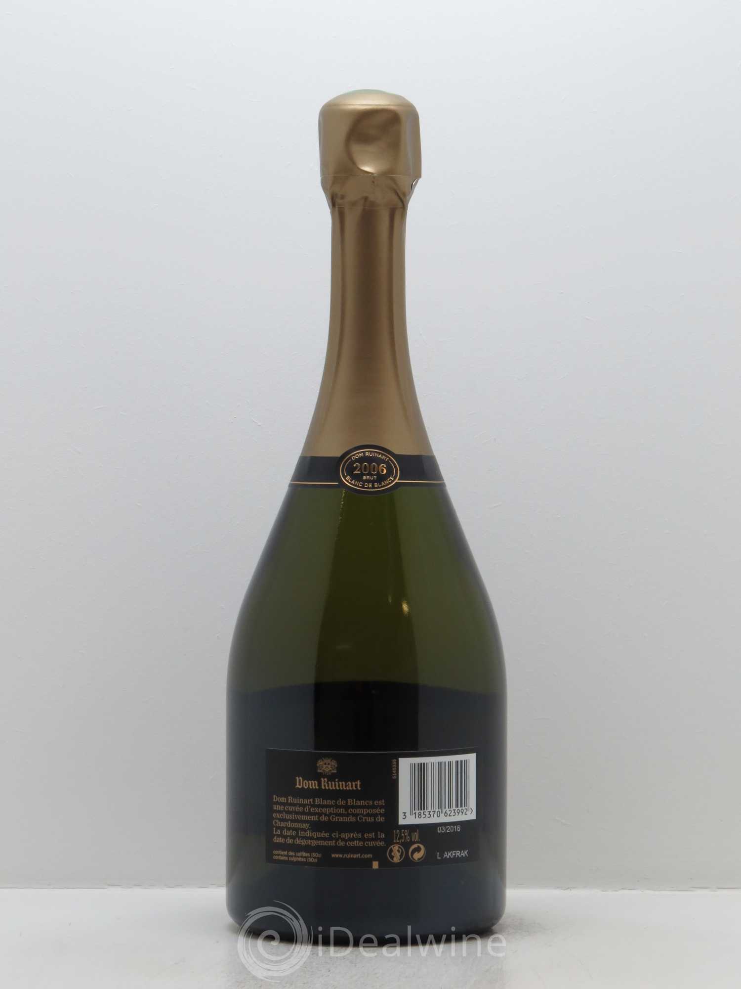 Dom Ruinart Brut Ruinart 2006 - Lot de 1 bouteille - 1