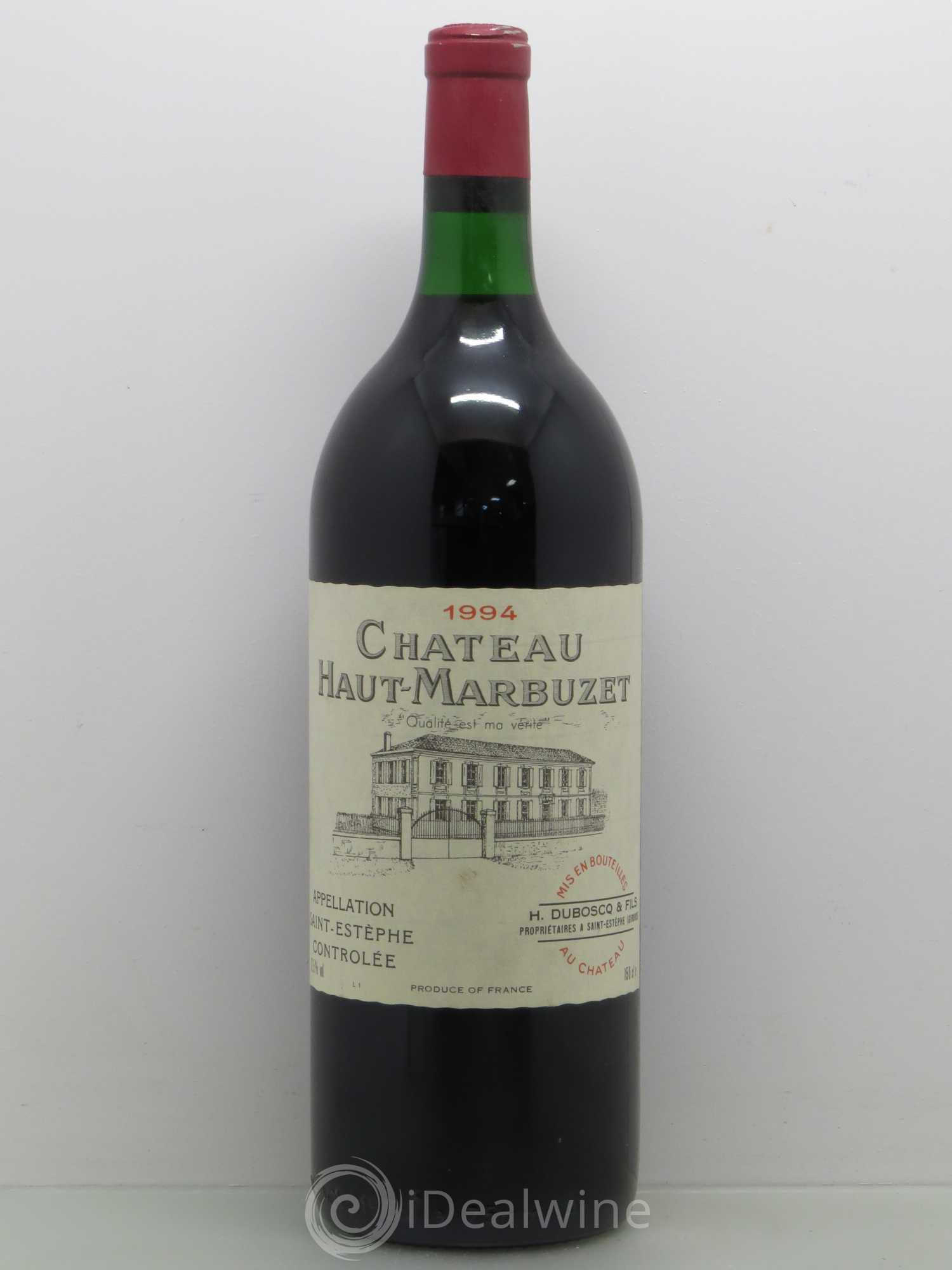 Château Haut Marbuzet 1994 - Lot de 1 magnum - 0