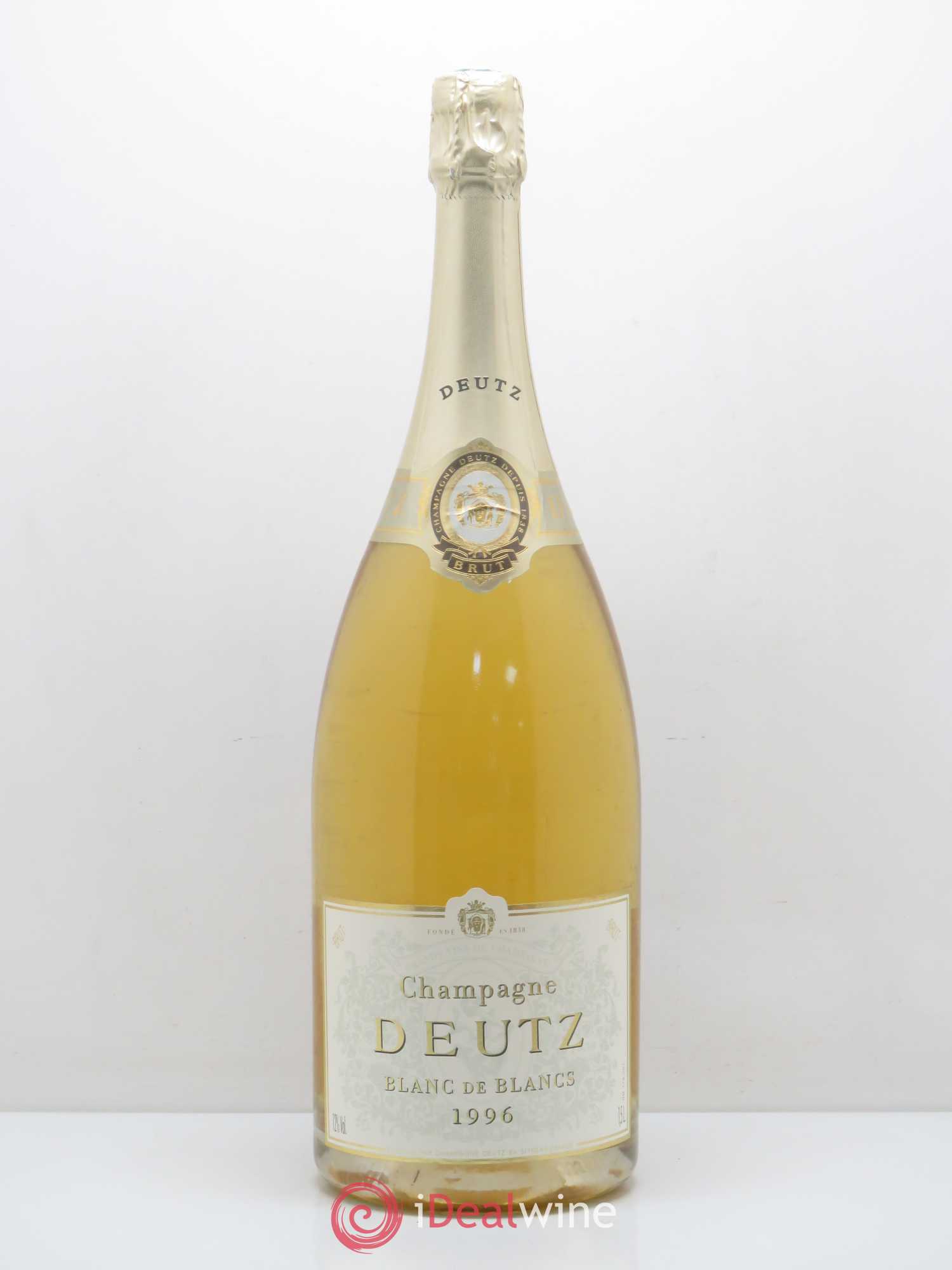 Blanc de Blancs millésimé Deutz 1996 - Lot de 1 magnum - 0