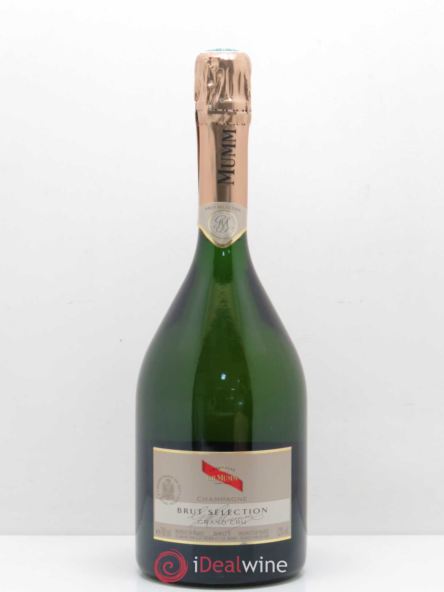 Champagne Mumm Brut Sélection - Lot de 1 bouteille - 0