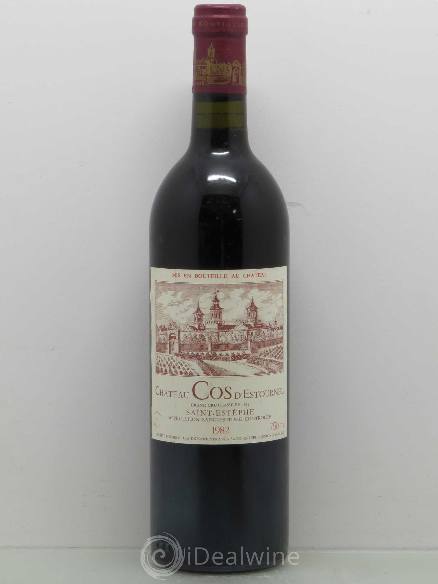 Cos d'Estournel 2ème Grand Cru Classé 1982 - Lot de 1 bouteille - 0