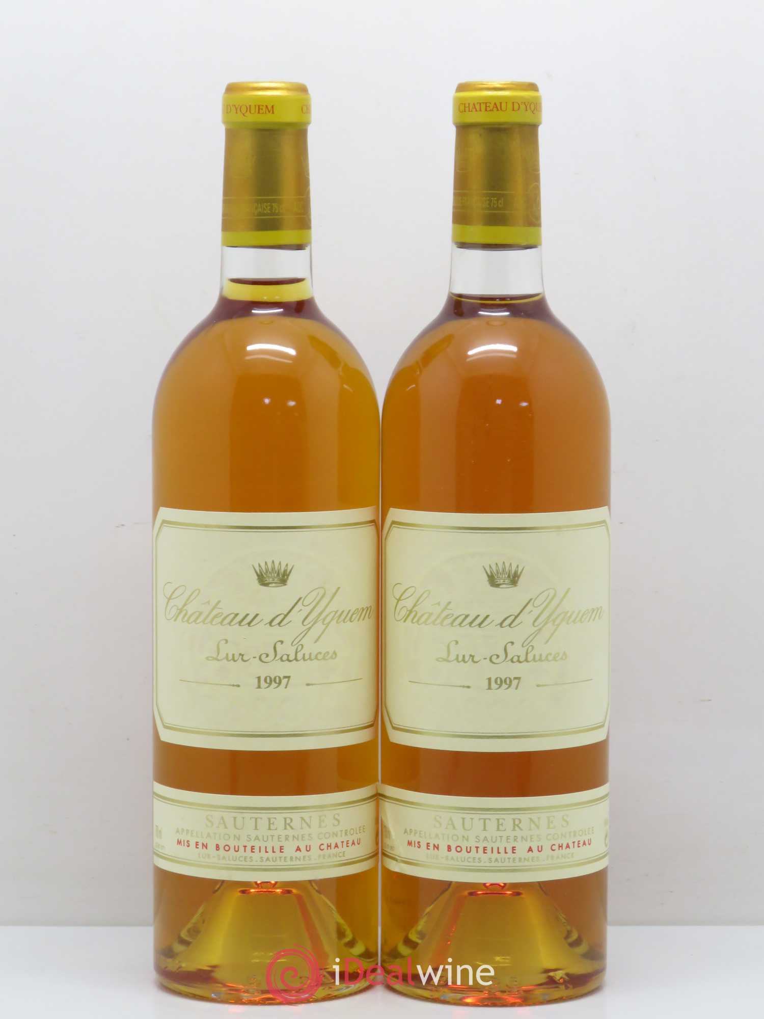 Château d' Yquem 1er Cru Classé Supérieur 1997 - Lotto di 2 bottiglie - 0