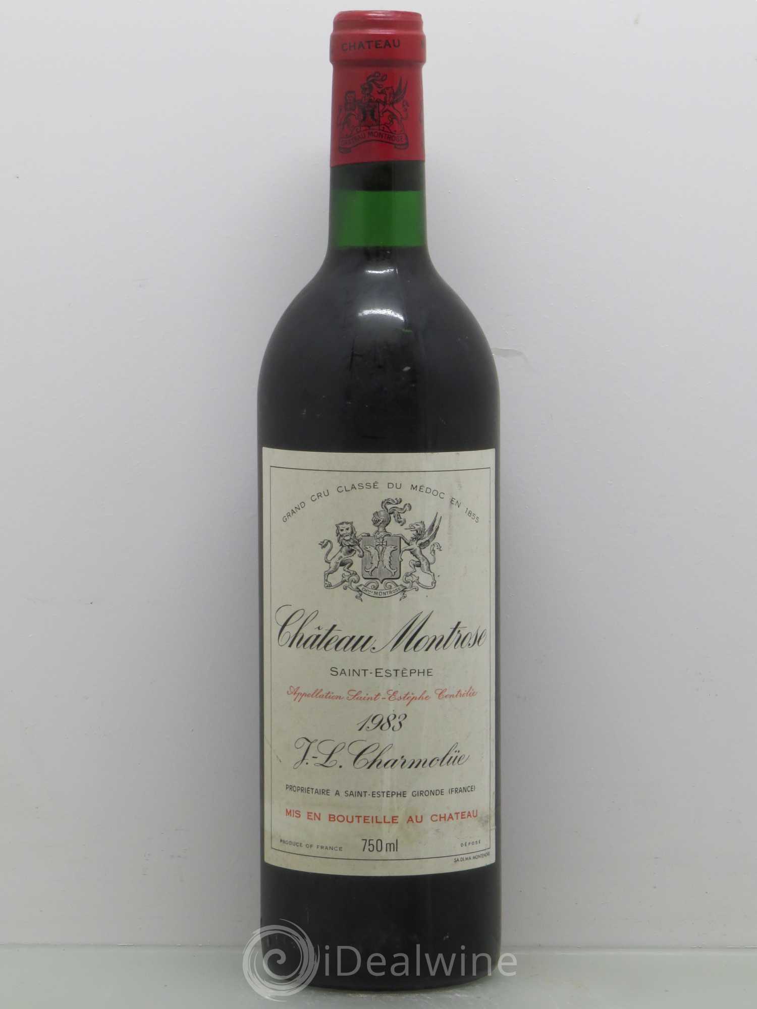 Château Montrose 2ème Grand Cru Classé 1983 - Lot de 1 bouteille - 0