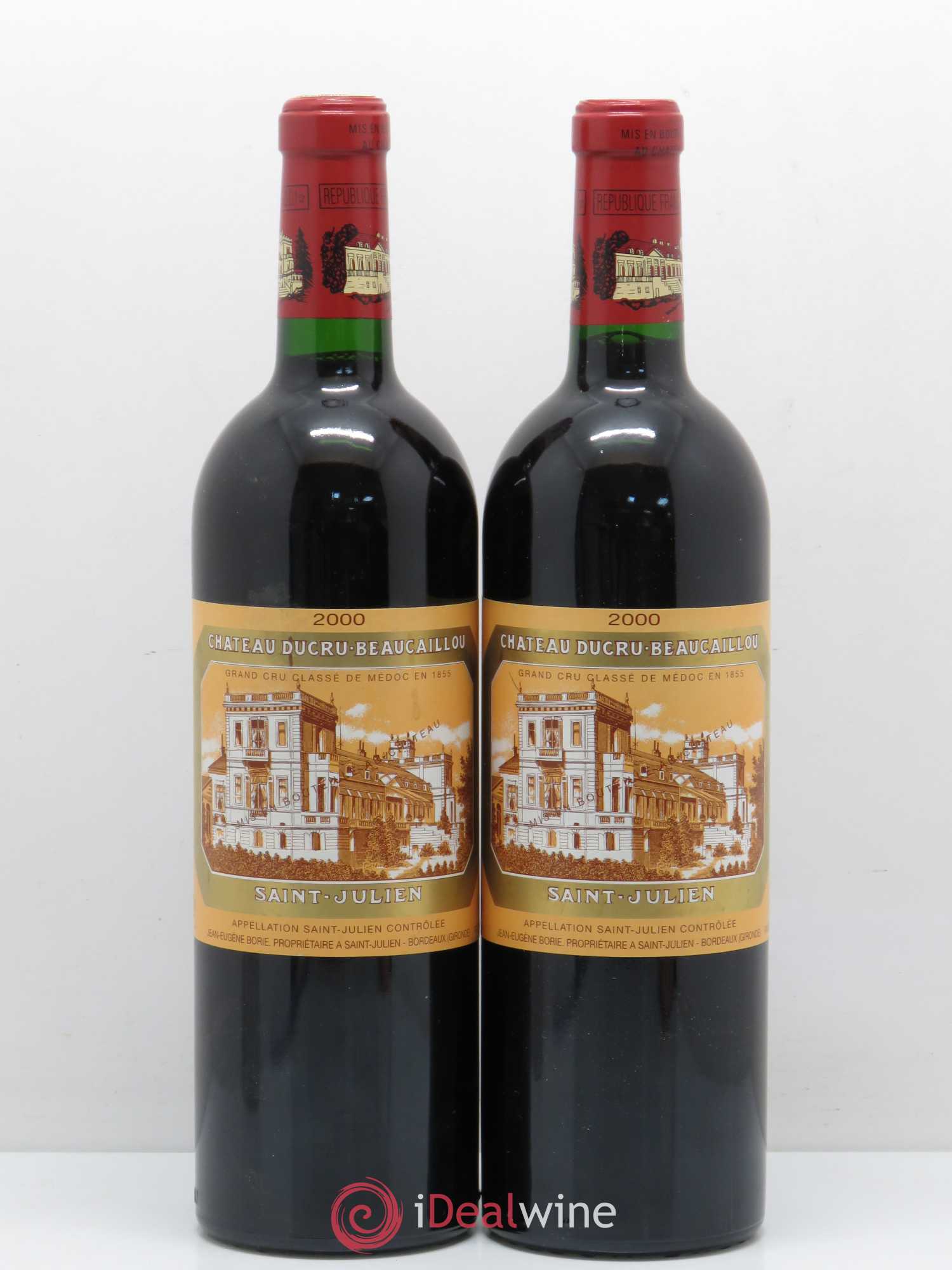 Château Ducru Beaucaillou 2ème Grand Cru Classé 2000 - Lot de 2 bouteilles - 0