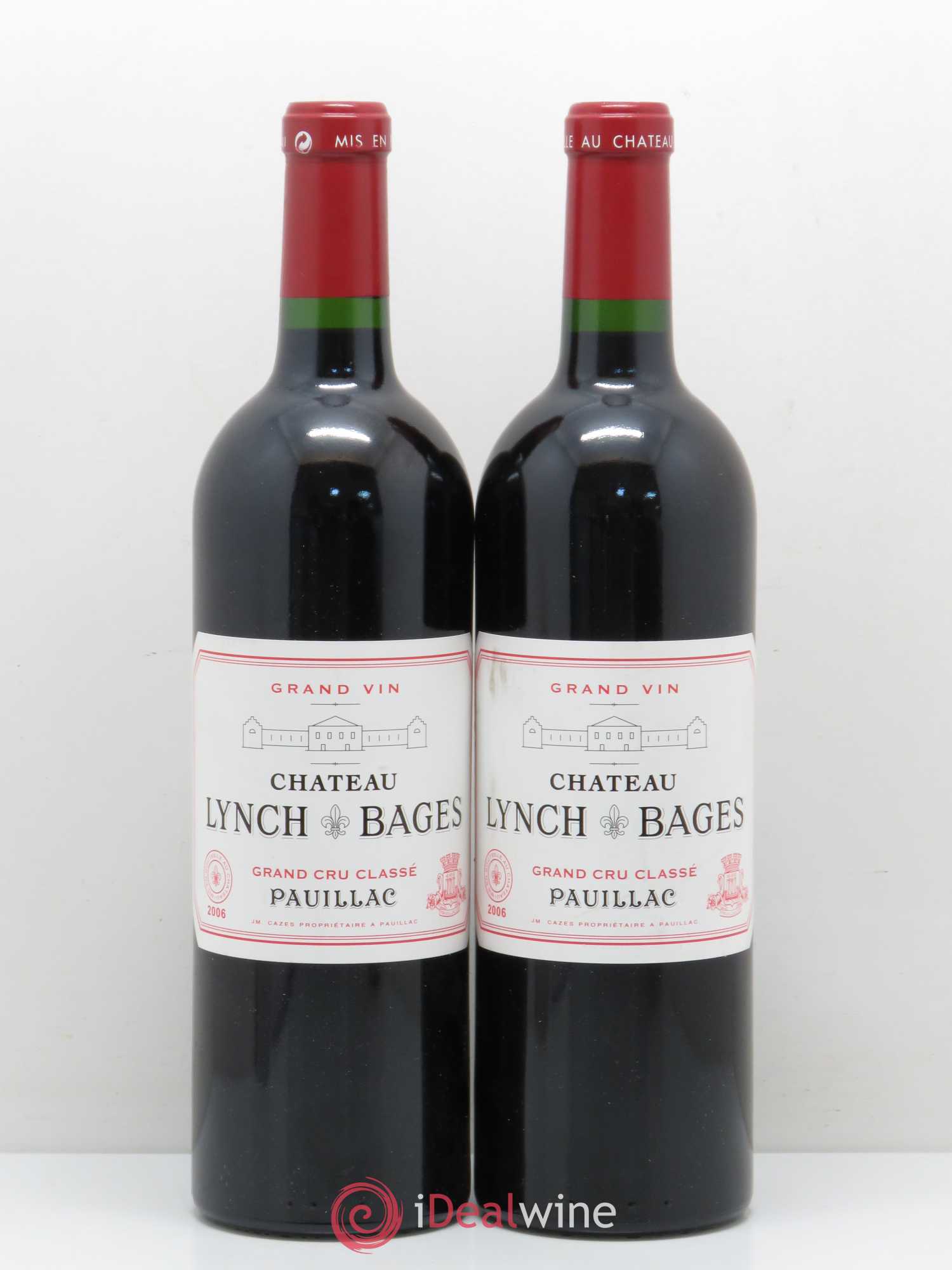 Château Lynch Bages 5ème Grand Cru Classé 2006 - Lot de 2 bouteilles - 0