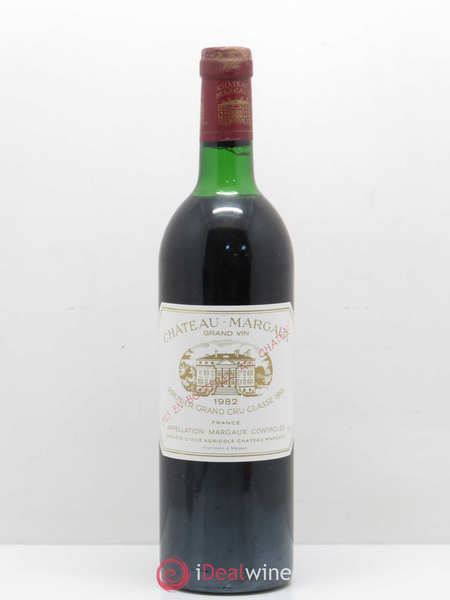 Château Margaux 1er Grand Cru Classé 1982 - Lot de 1 bouteille - 0
