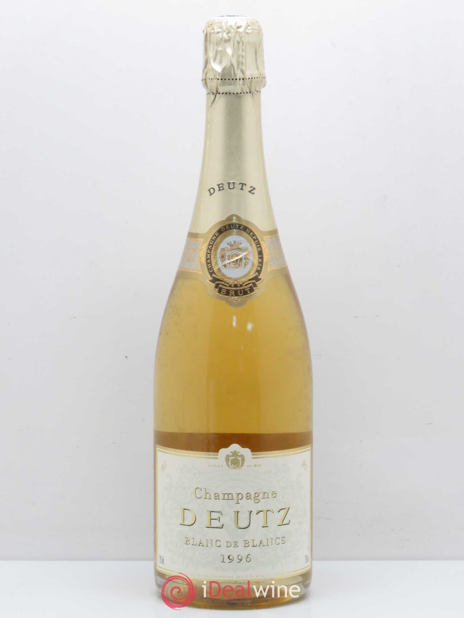 Blanc de Blancs millésimé Deutz 1996 - Lot de 1 bouteille - 0