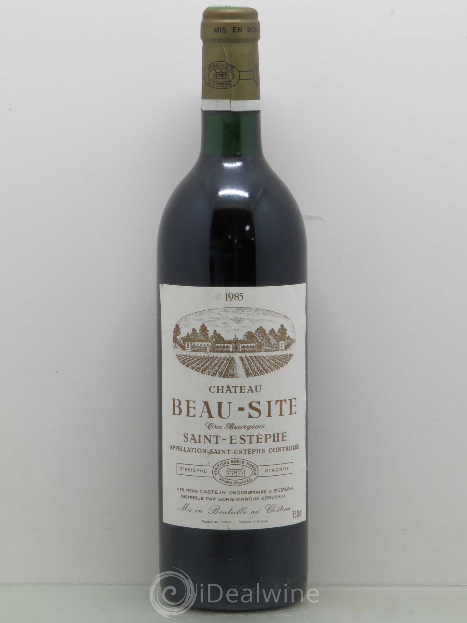 Château Beau Site Cru Bourgeois 1985 - Lot de 1 bouteille - 0
