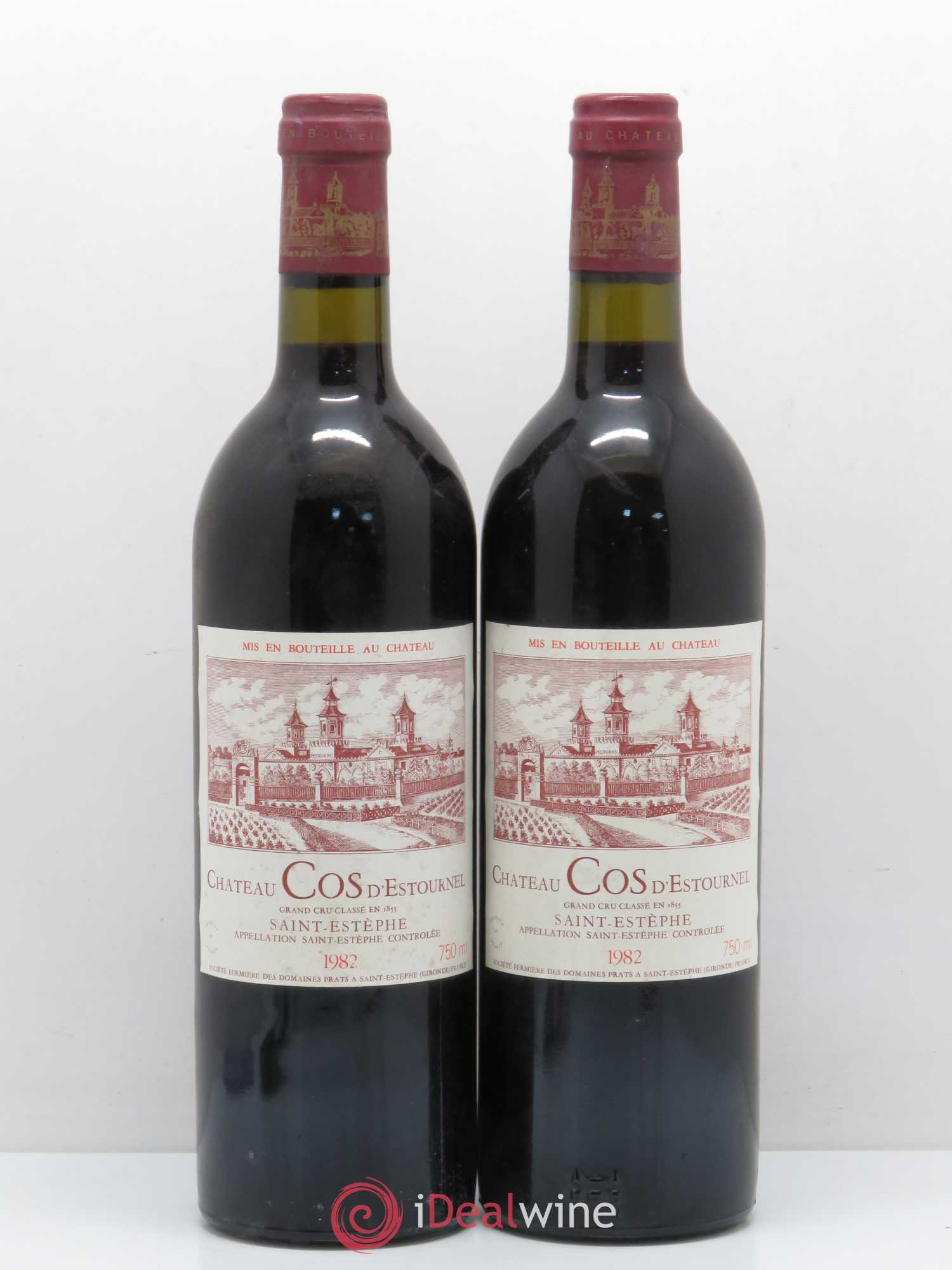 Cos d'Estournel 2ème Grand Cru Classé 1982 - Lot de 2 bouteilles - 0