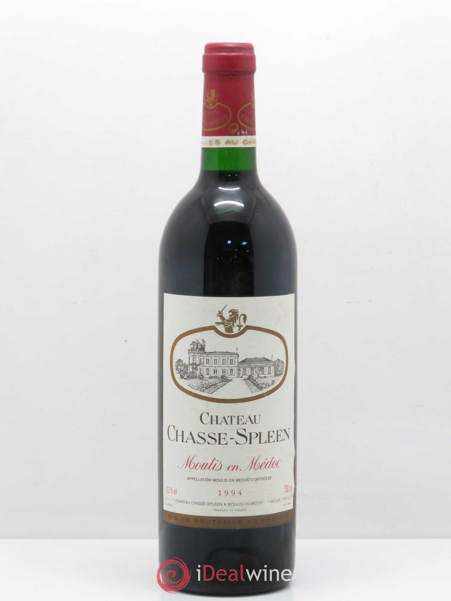 Château Chasse Spleen 1994 - Lot de 1 bouteille - 0
