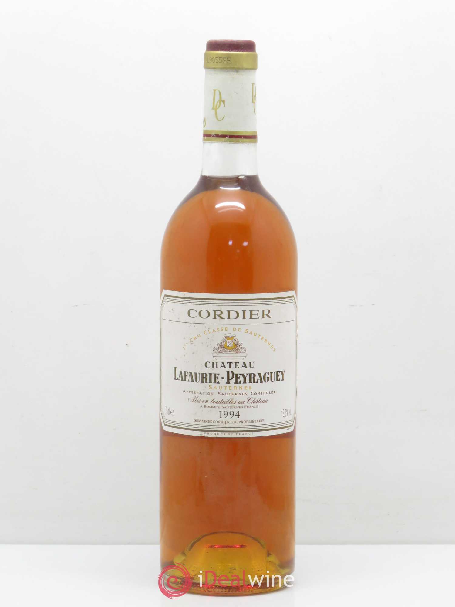 Château Lafaurie-Peyraguey 1er Grand Cru Classé 1994 - Lotto di 1 bottiglia - 0