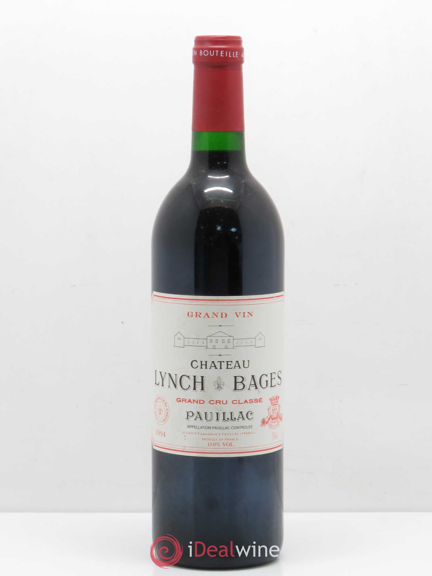 Château Lynch Bages 5ème Grand Cru Classé 1994 - Lot de 1 bouteille - 0