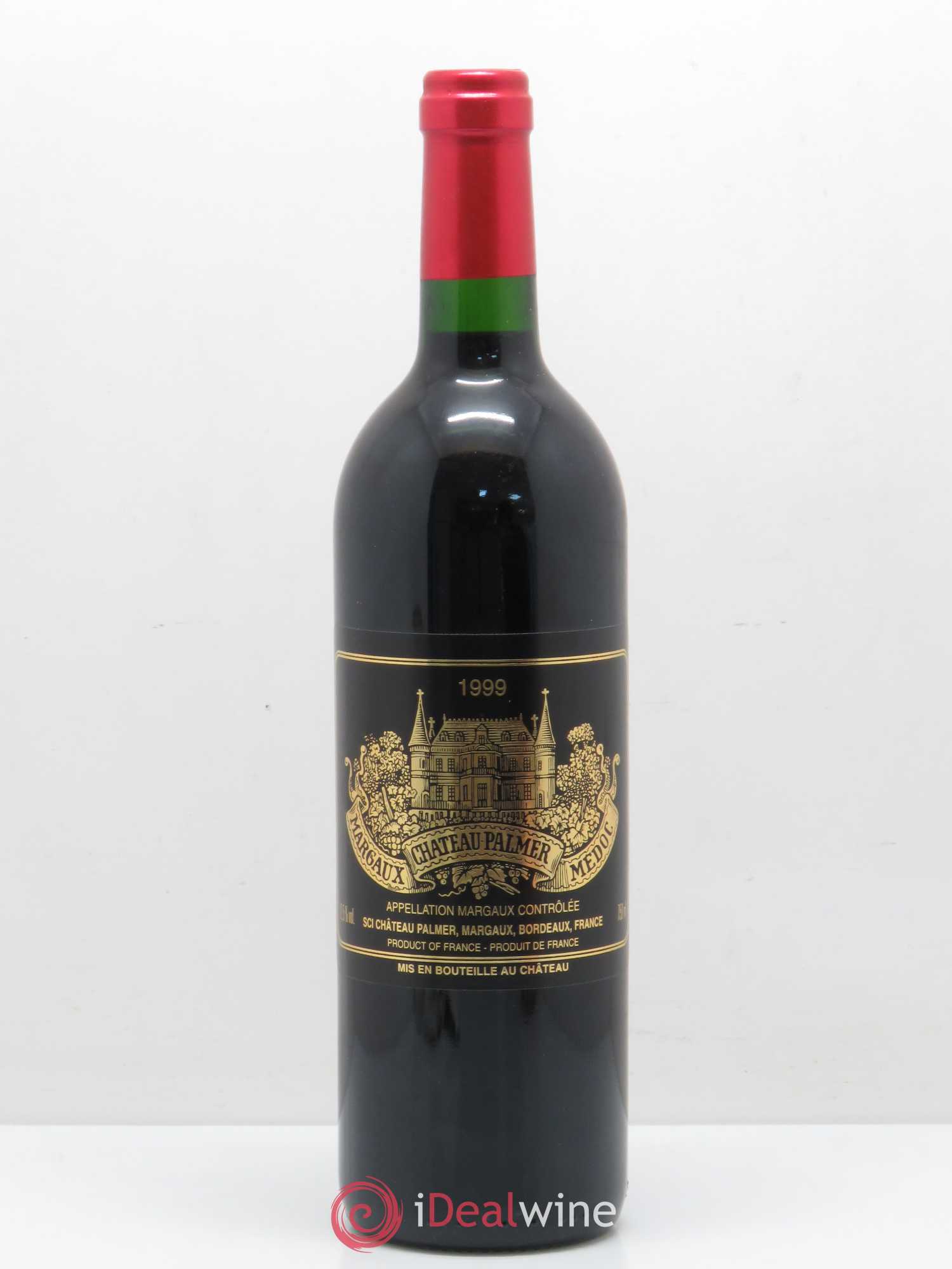 Château Palmer 3ème Grand Cru Classé 1999 - Lot de 1 bouteille - 0