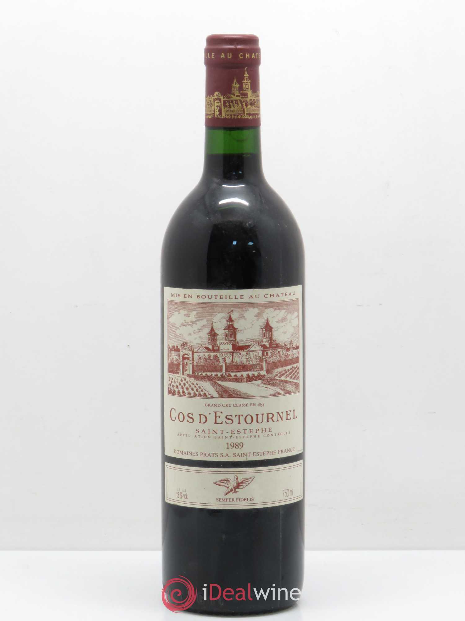 Cos d'Estournel 2ème Grand Cru Classé 1989 - Lot de 1 bouteille - 0
