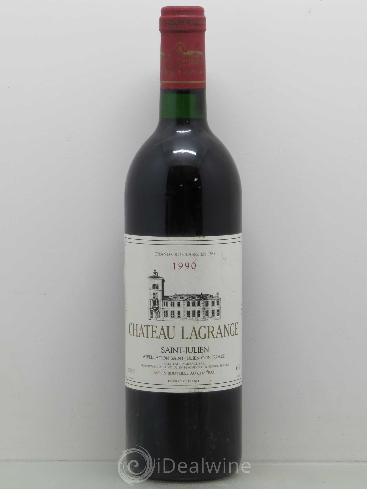 Château Lagrange 3ème Grand Cru Classé 1990 - Lot de 1 bouteille - 0