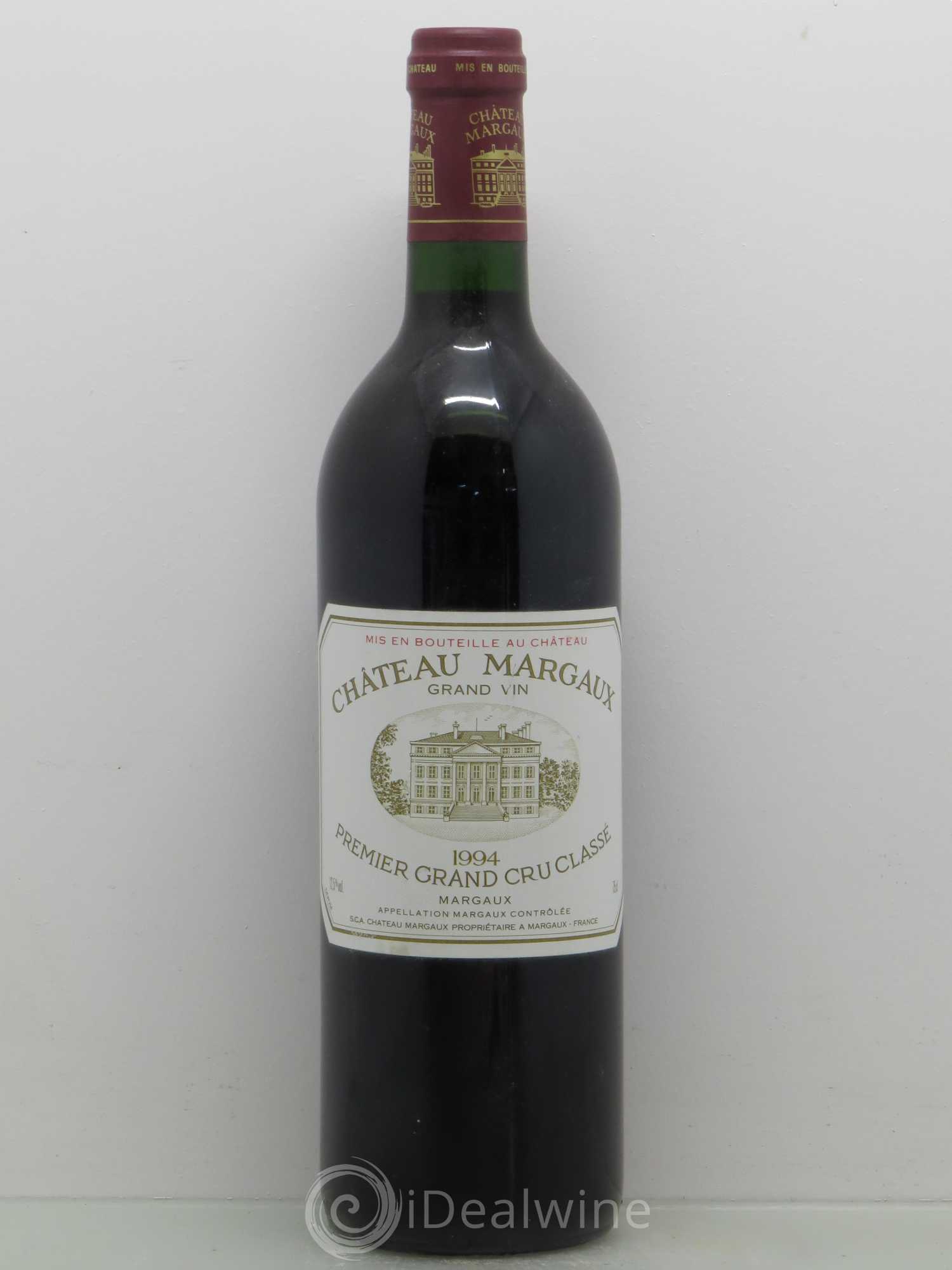 Château Margaux 1er Grand Cru Classé 1994 - Lot de 1 bouteille - 0