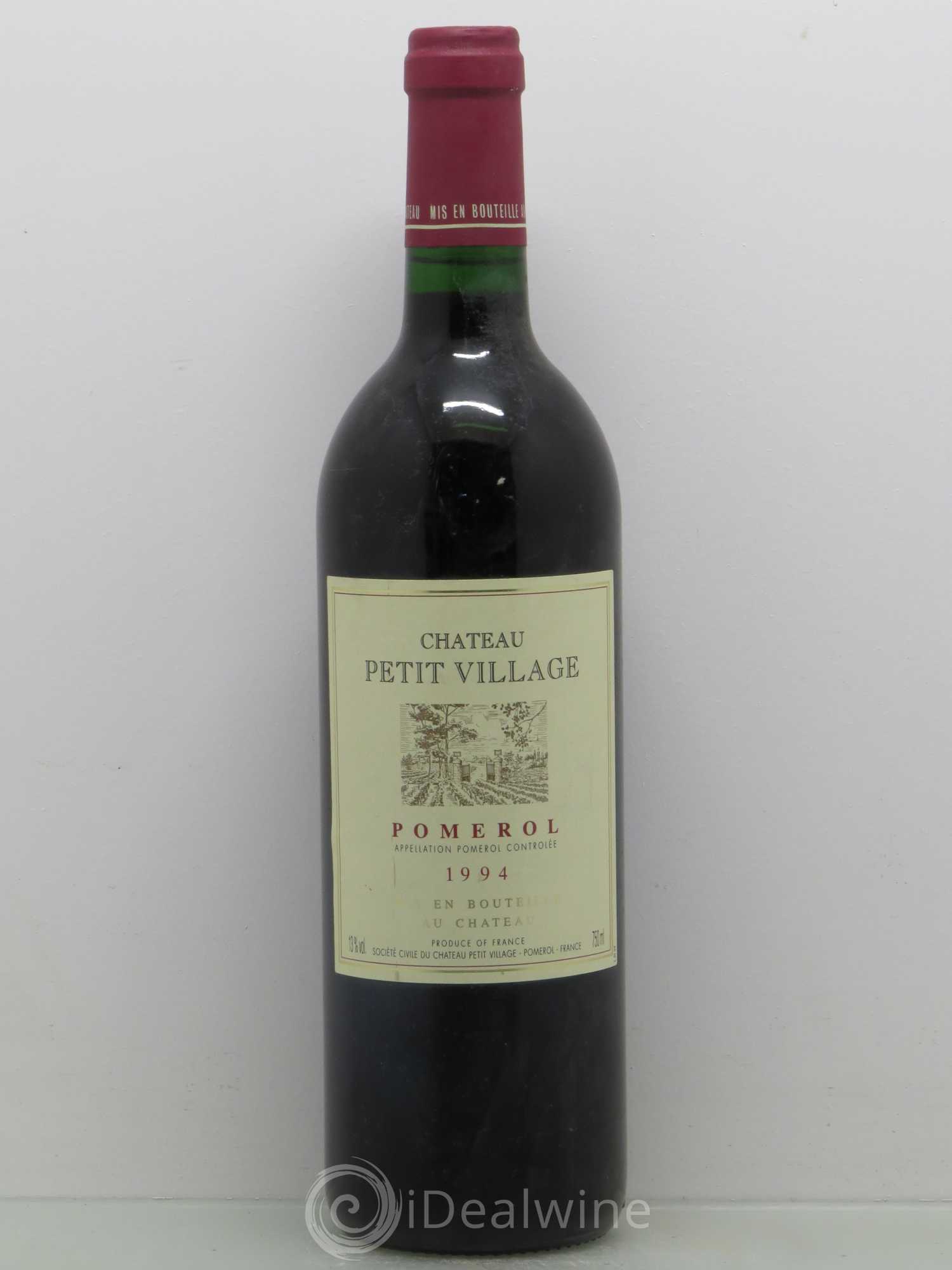 Château Petit Village 1994 - Lot de 1 bouteille - 0