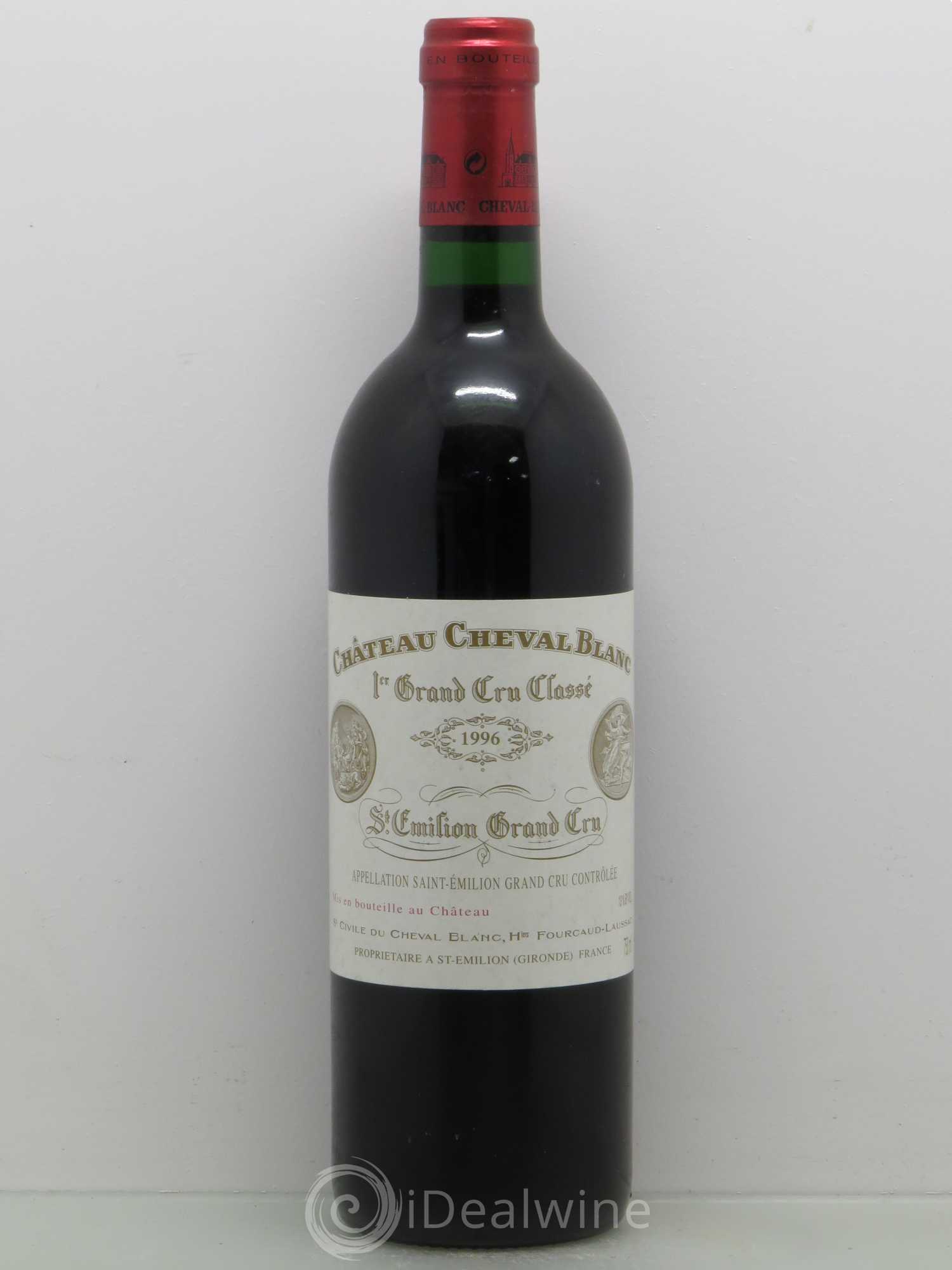 Château Cheval Blanc 1er Grand Cru Classé A 1996 - Lot de 1 bouteille - 0
