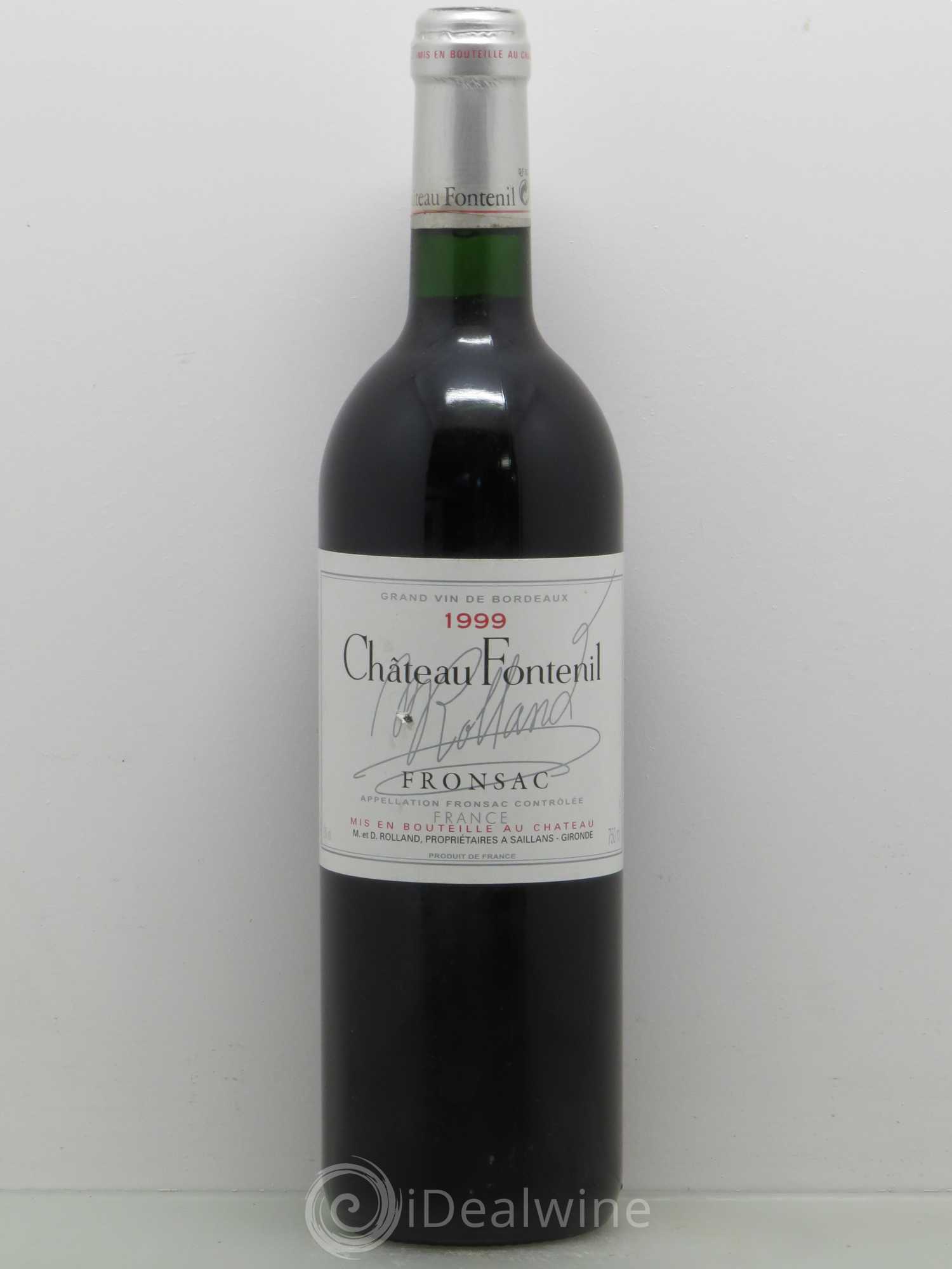 Château Fontenil 1999 - Lot de 1 bouteille - 0
