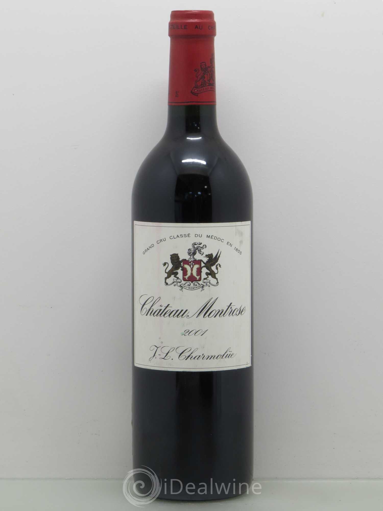 Château Montrose 2ème Grand Cru Classé 2001 - Lot de 1 bouteille - 0