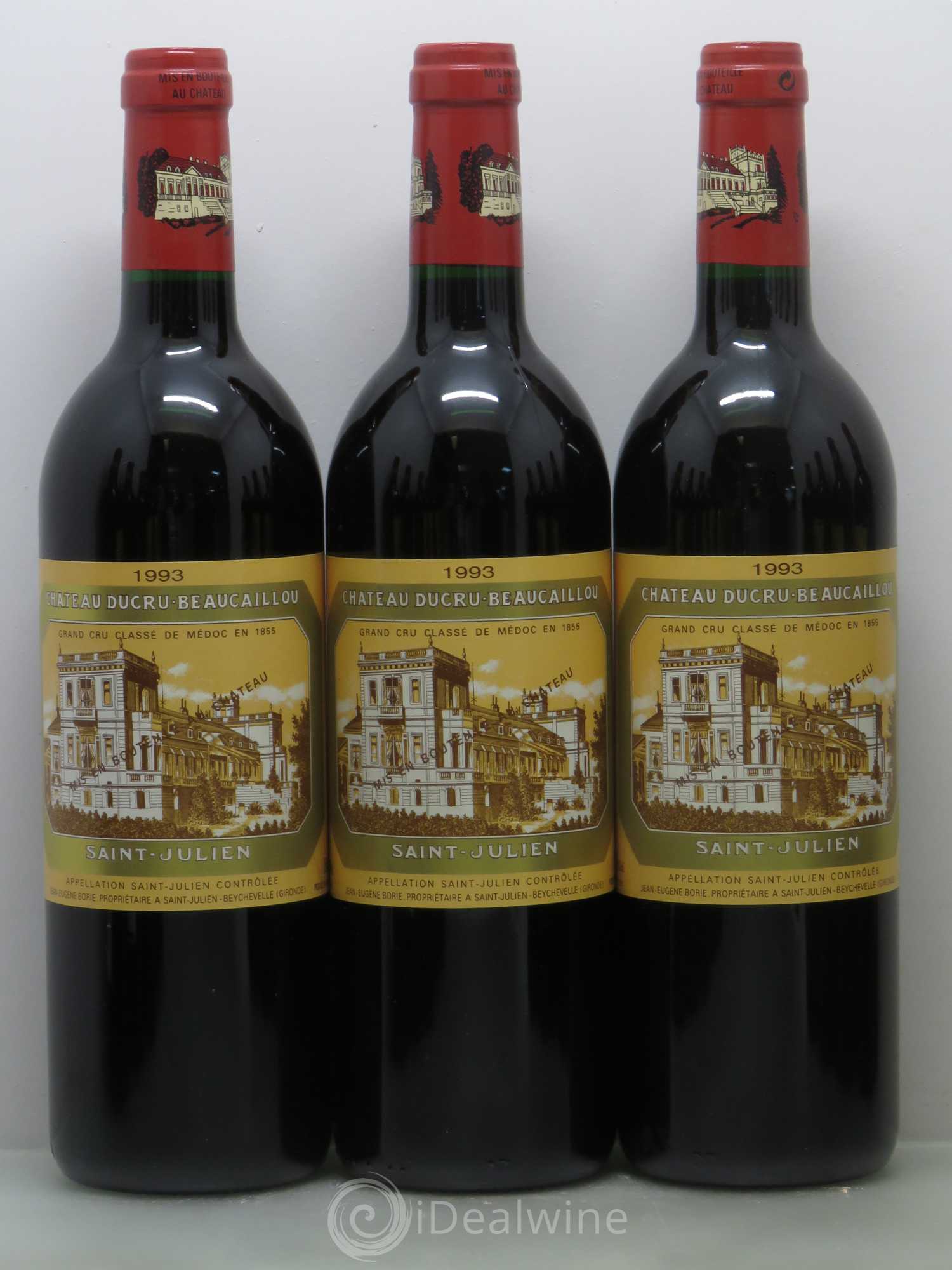 Château Ducru Beaucaillou 2ème Grand Cru Classé 1993 - Lot de 12 bouteilles - 1