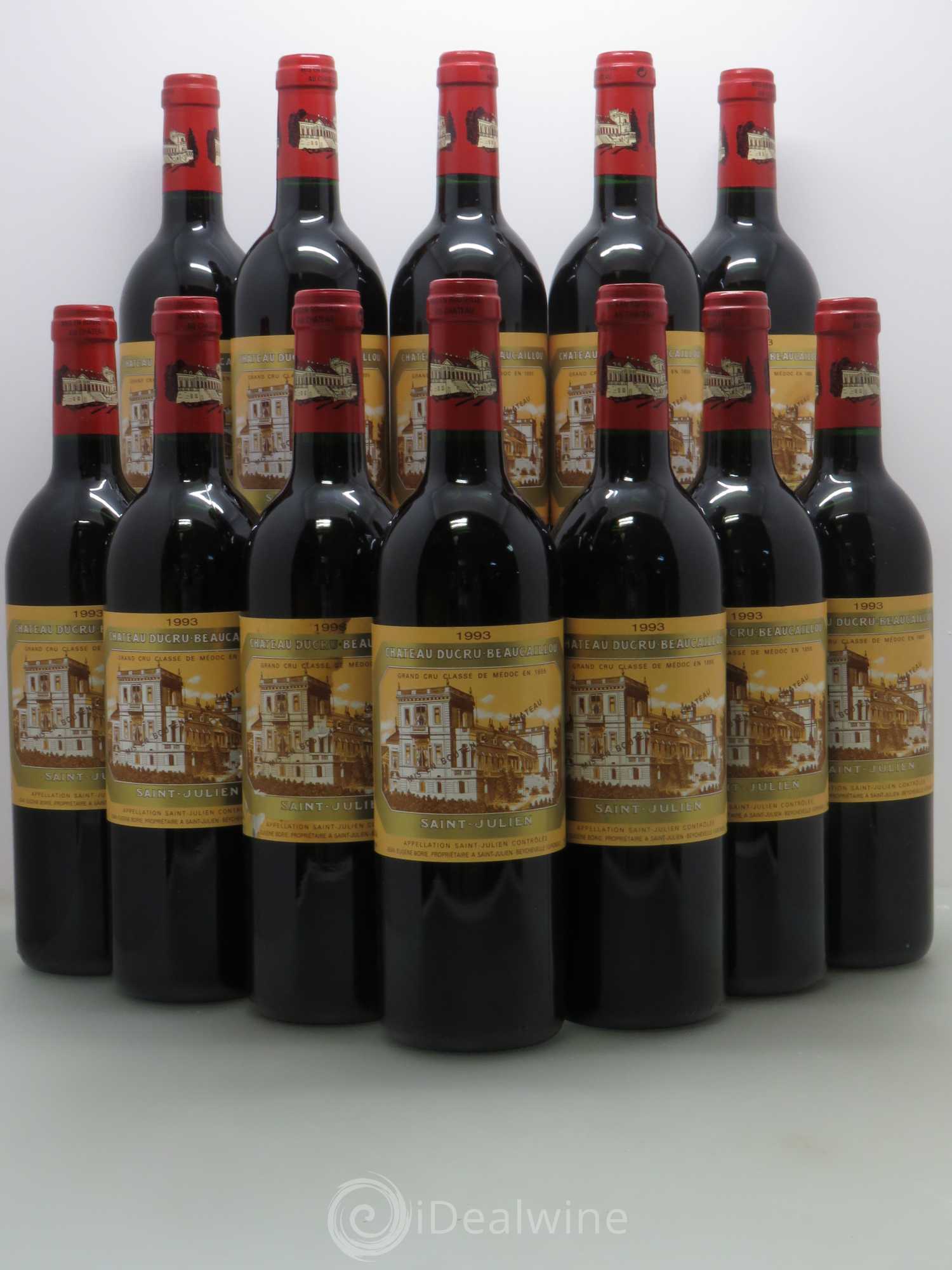 Château Ducru Beaucaillou 2ème Grand Cru Classé 1993 - Lot de 12 bouteilles - 0