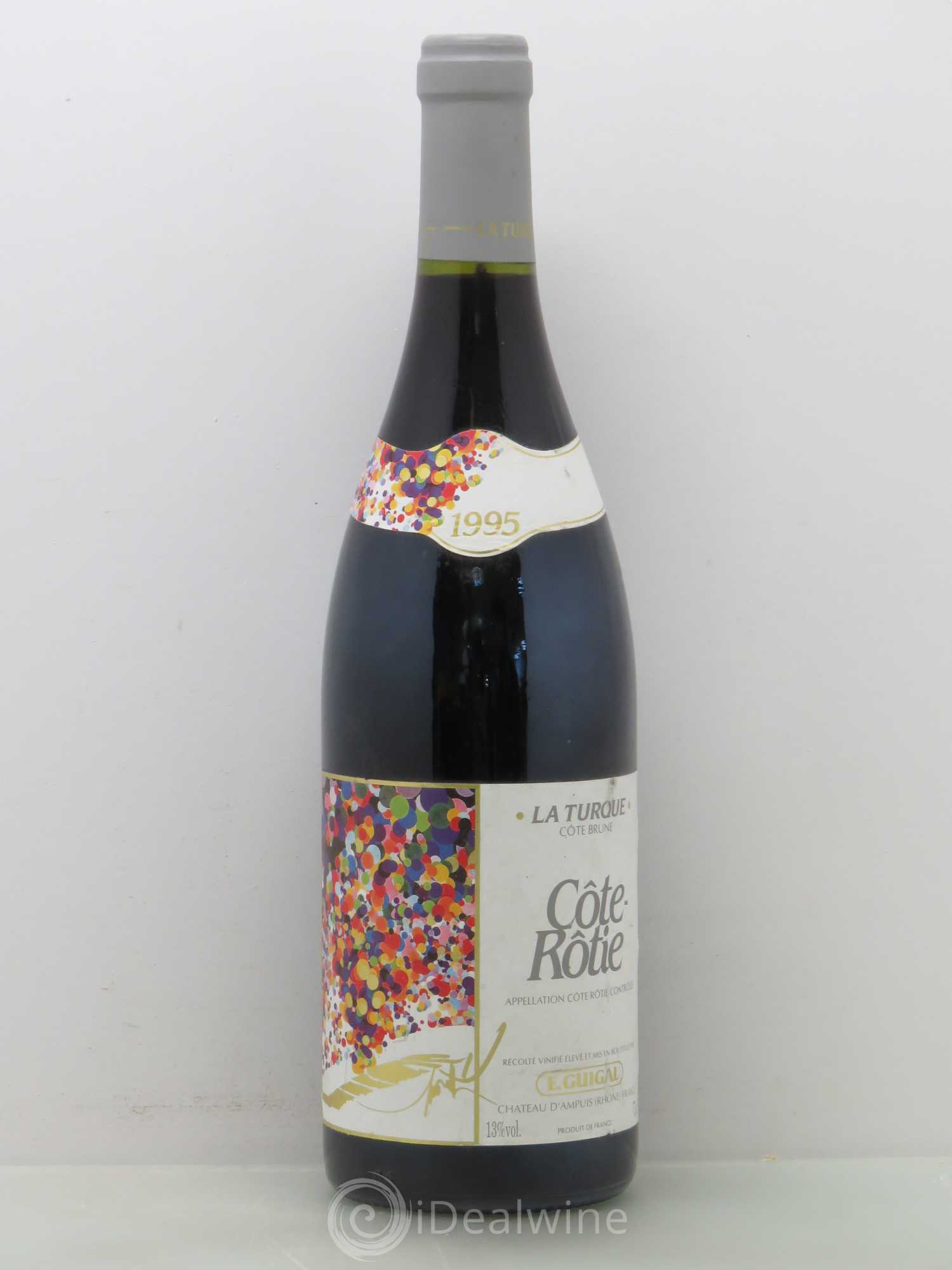 Côte-Rôtie La Turque Guigal 1995 - Lot de 1 bouteille - 0