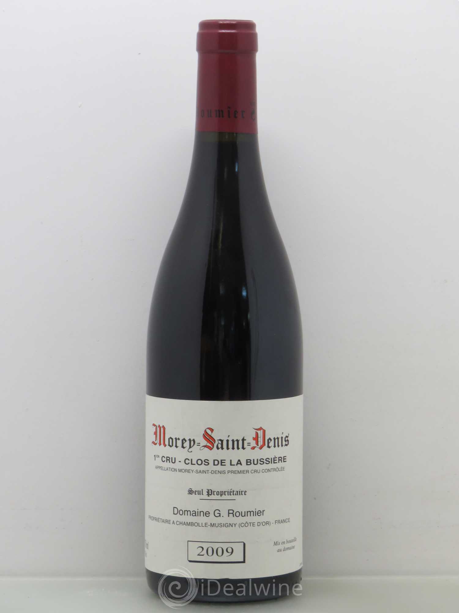 Morey-Saint-Denis 1er Cru Clos de la Bussière Georges Roumier (Domaine) 2009 - Lot de 1 bouteille - 0