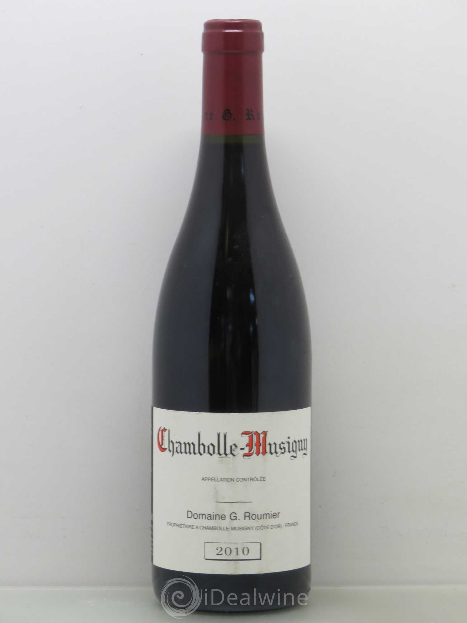 Chambolle-Musigny Georges Roumier (Domaine) 2010 - Lot de 1 bouteille - 0