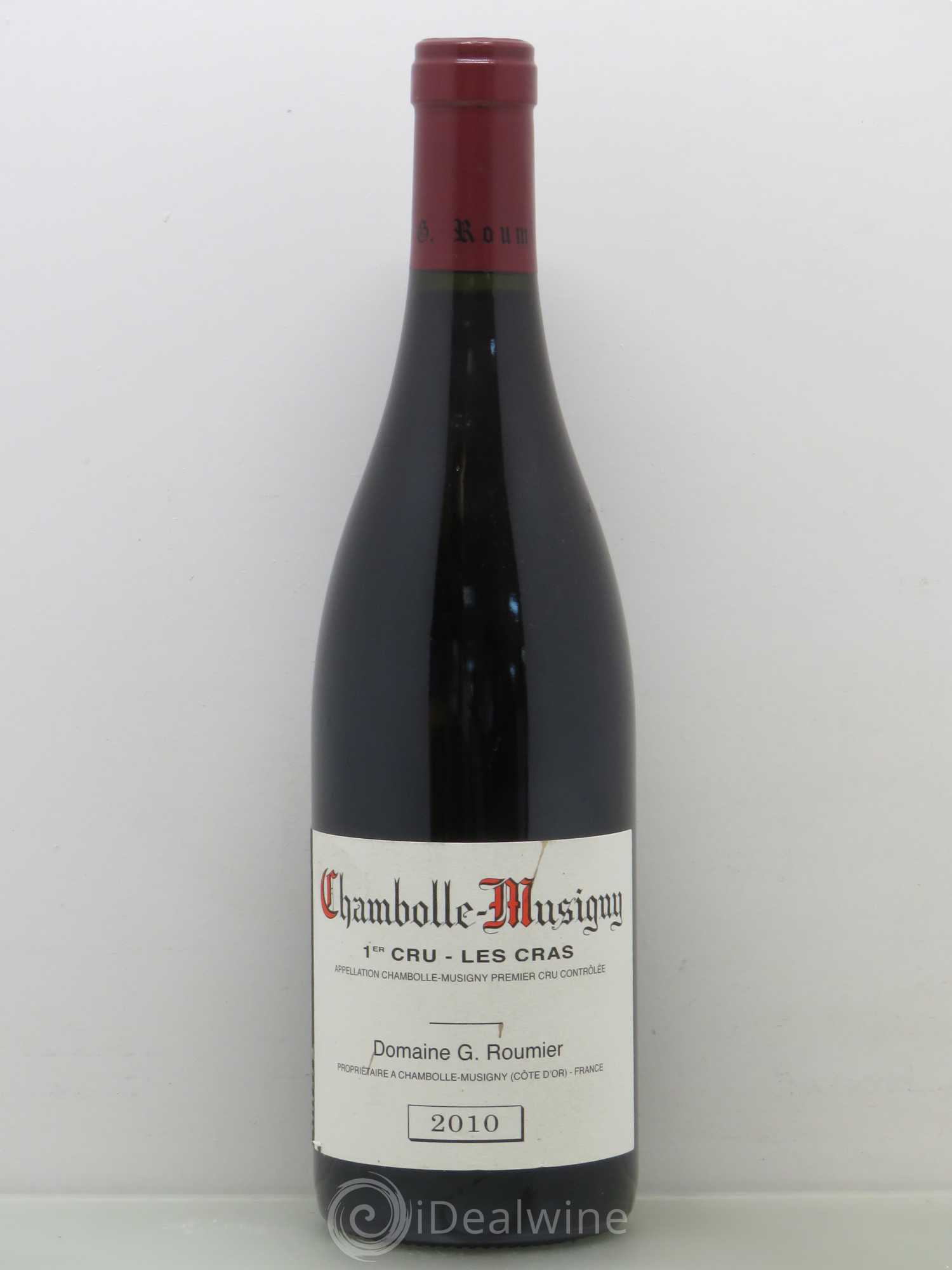 Chambolle-Musigny 1er Cru Les Cras Georges Roumier (Domaine) 2010 - Lot de 1 bouteille - 0