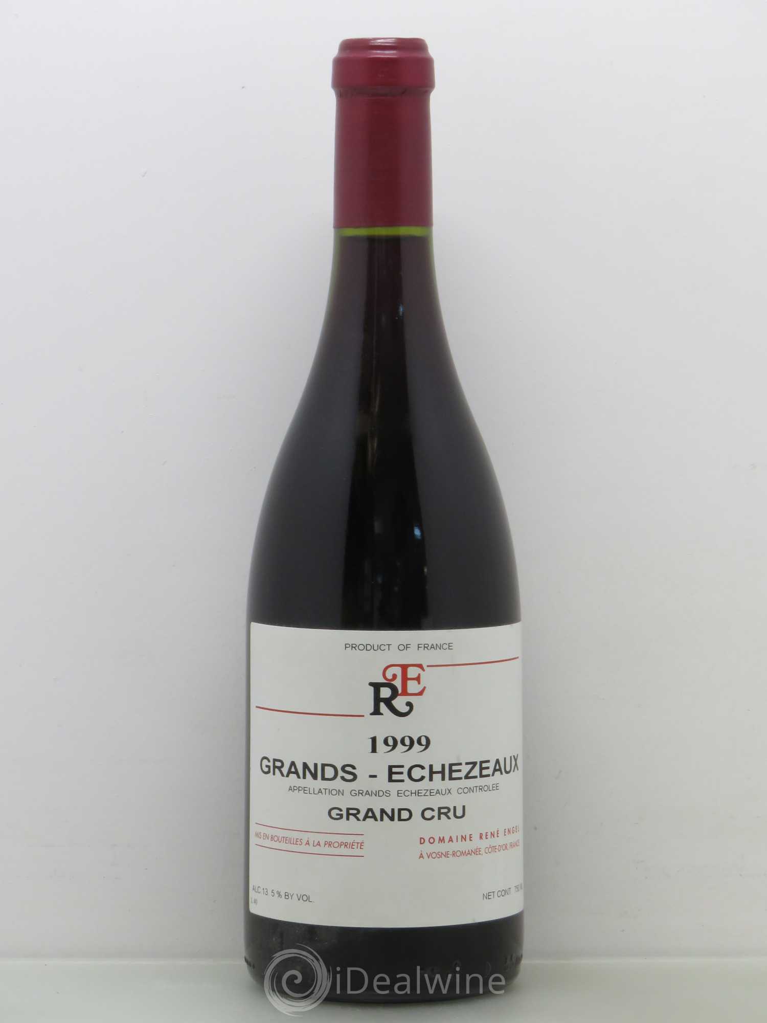 Grands-Echezeaux Grand Cru Domaine René Engel - Domaine Eugénie 1999 - Lot de 1 bouteille - 0